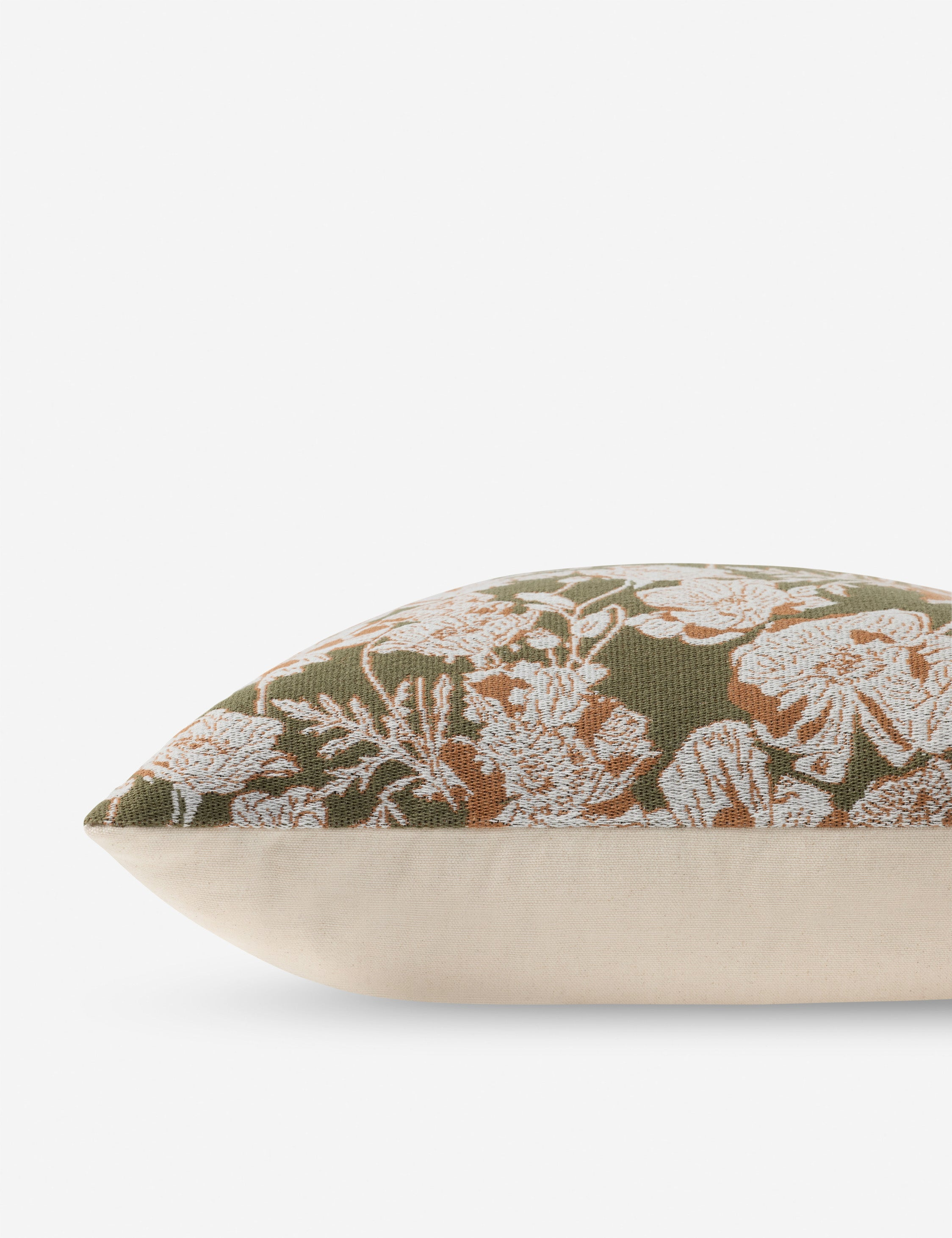 Matilda Pillow x Chris Loves Julia x Loloi - Olive and Orange