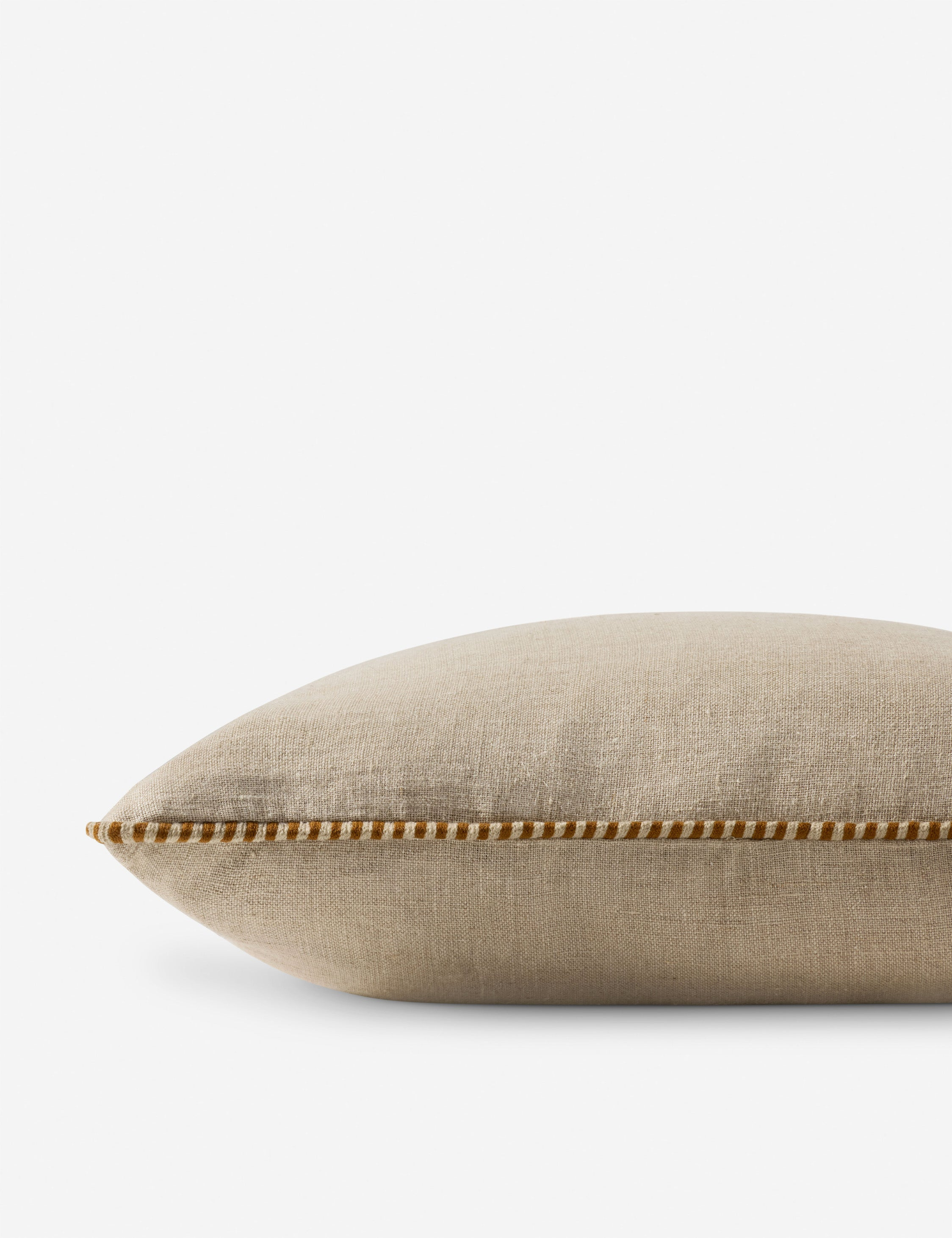 Rezarta Pillow - Mustard / Square / Polyester