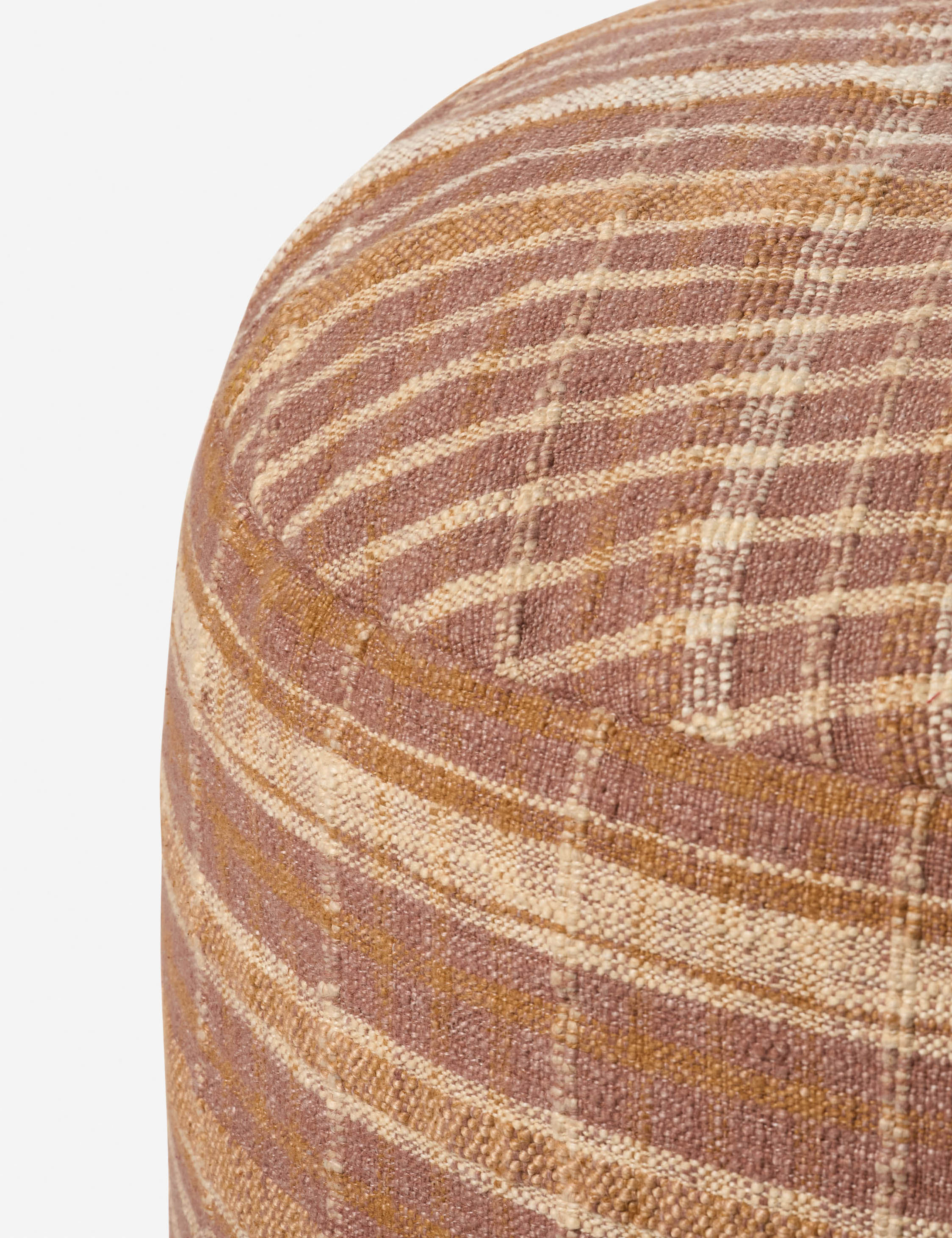 Wallace Pouf by Chris Loves Julia x Loloi - Clay