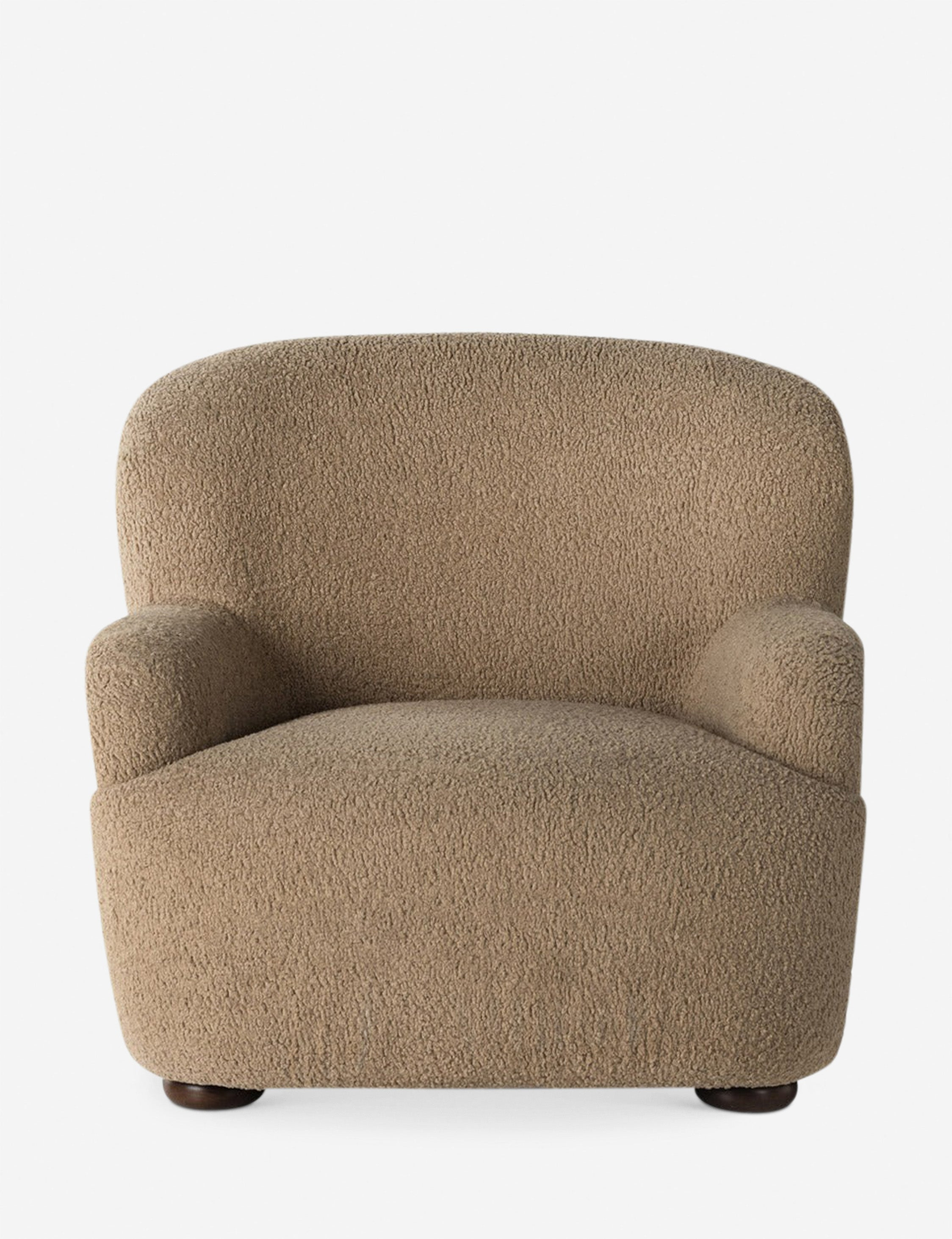 Preston Accent Chair - Camel Sheepskin