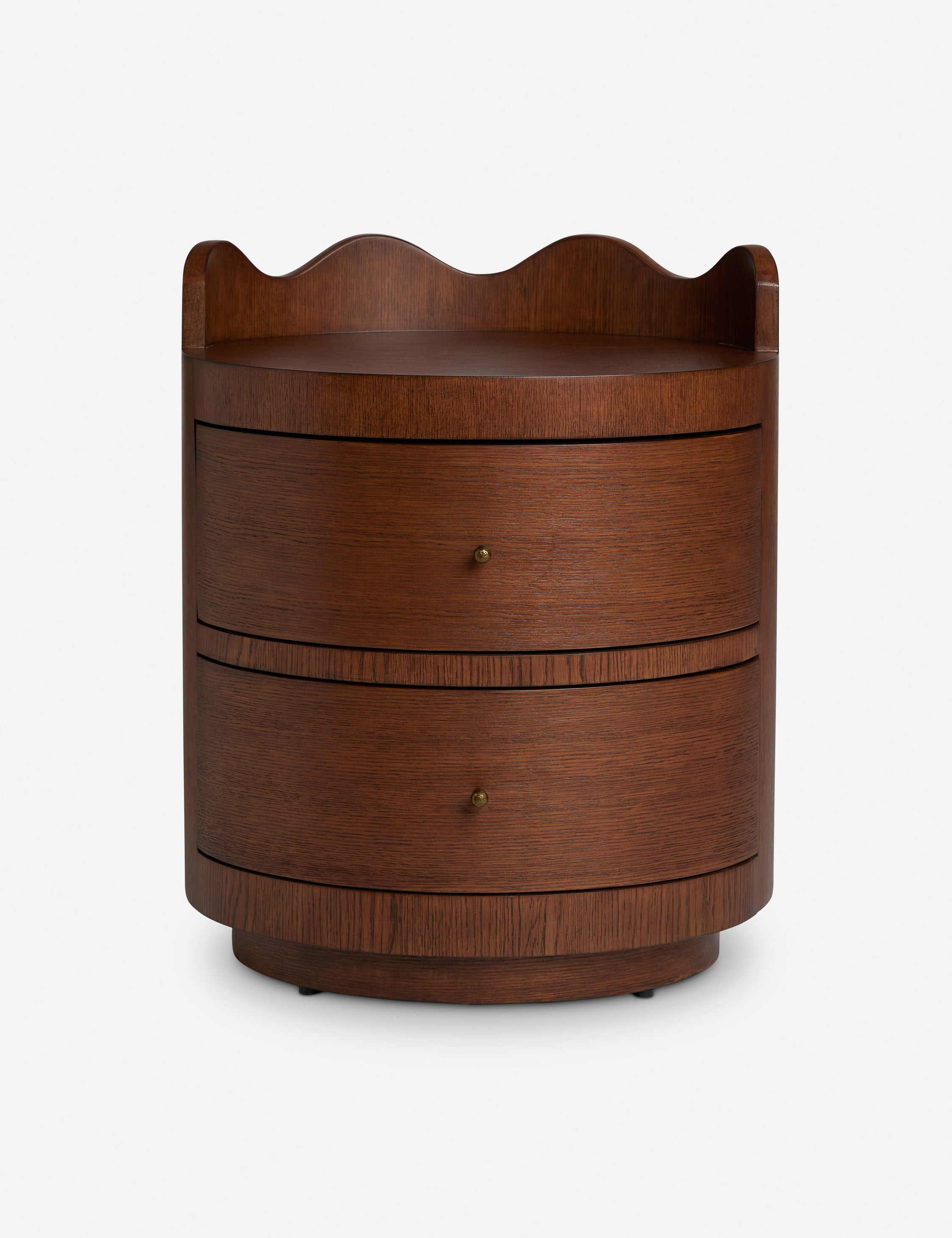 Ripple Nightstand by Sarah Sherman Samuel - Vintage Brown