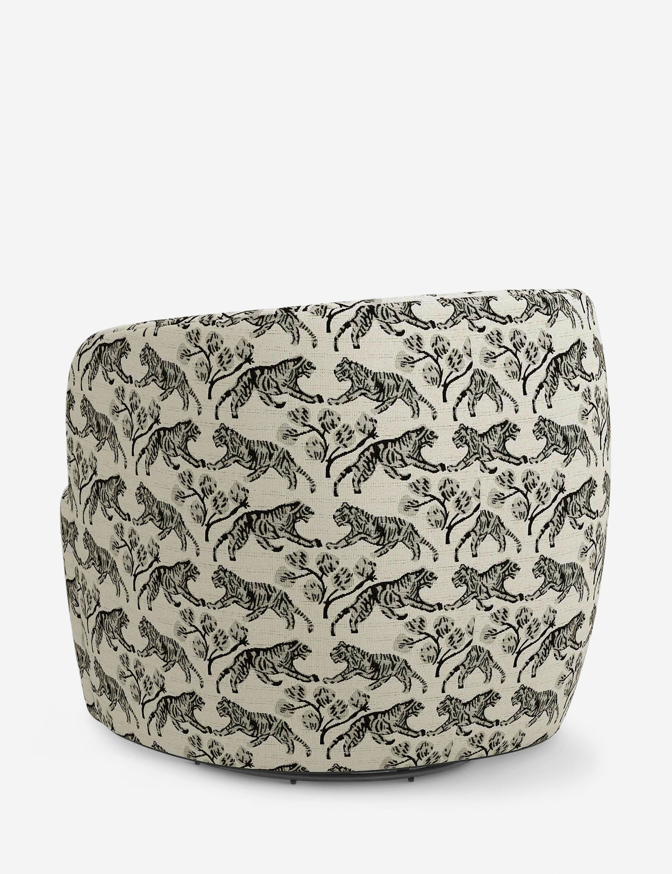Rue Swivel Chair - Tiger Ivory by Sarah Sherman Samuel