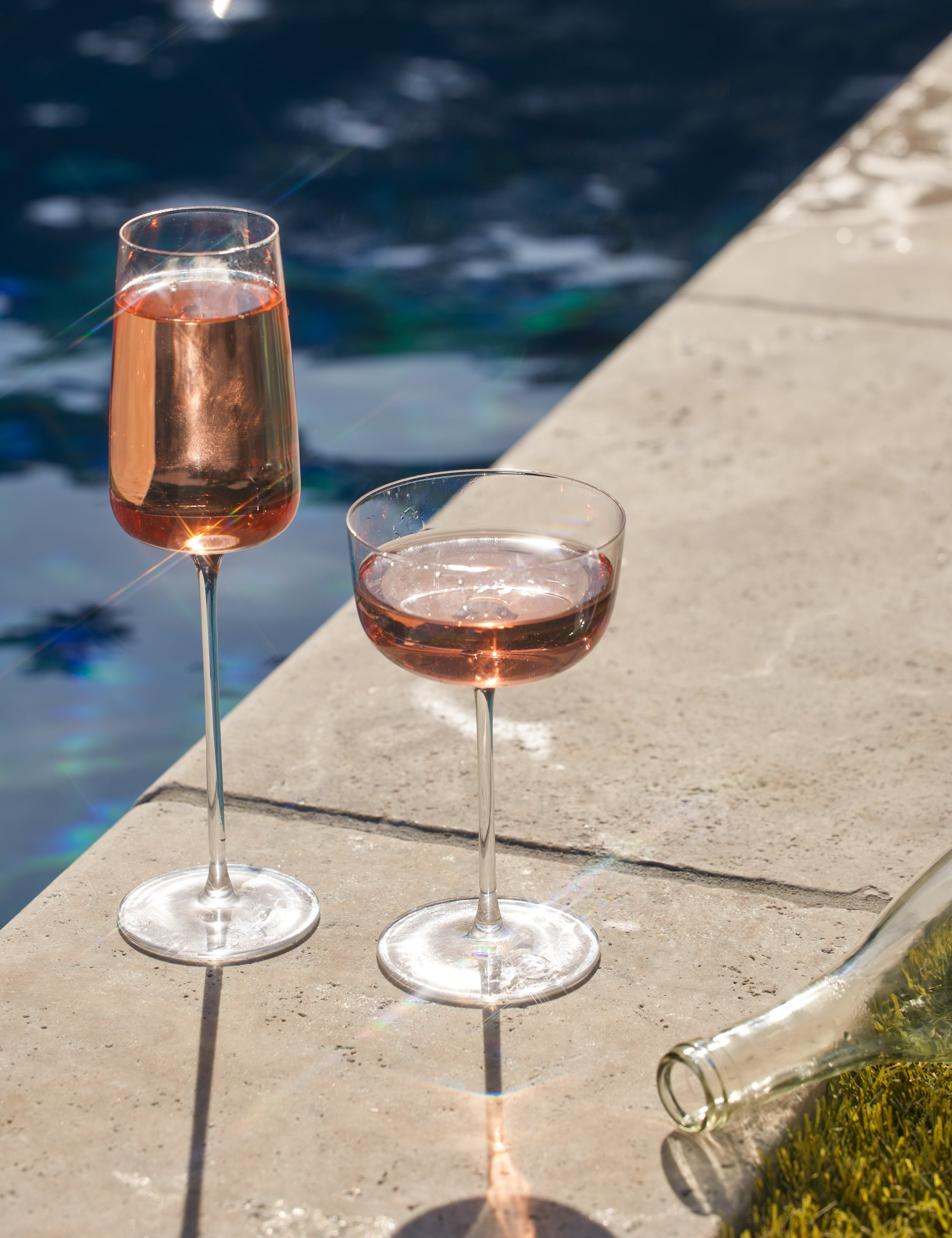 Metropolitan Glassware by LSA International - Champagne Coupes -Set of 4