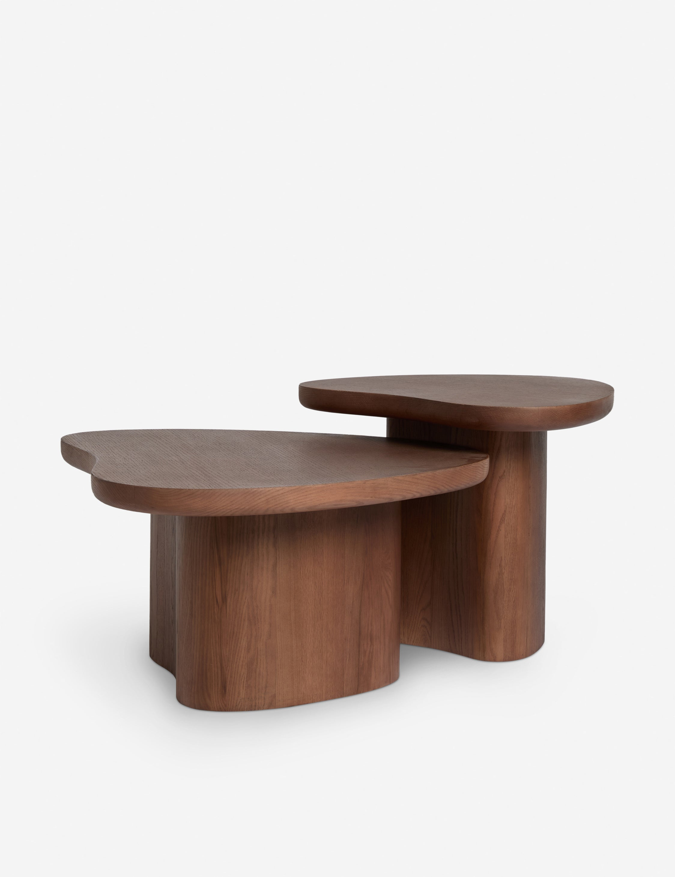 Torino Nesting Coffee Table by Aimee Song - Cool Brown / Small