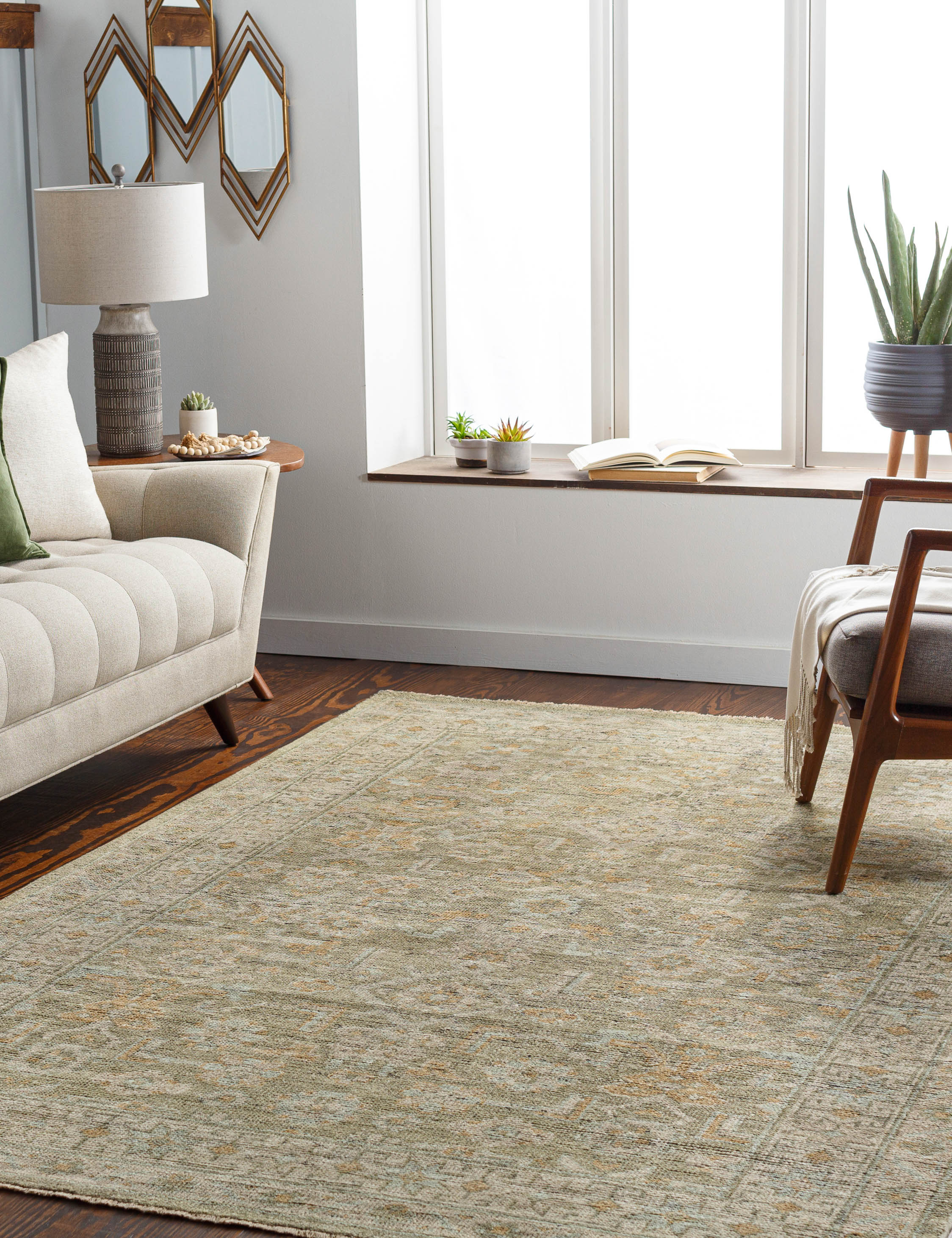 Elva Hand-Knotted Wool Rug - 10' x 14'