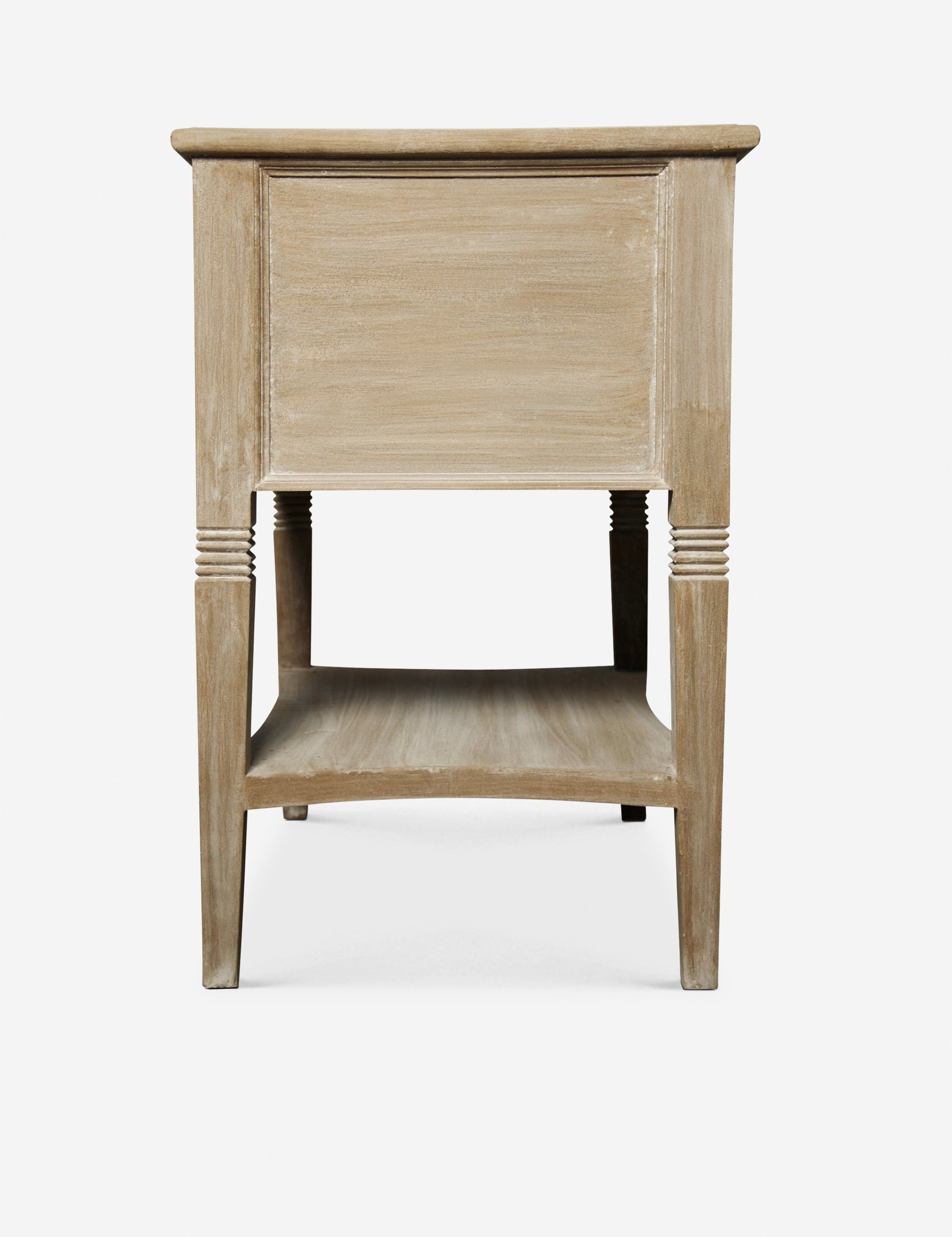 Luna 2 Drawer Nightstand - Weathered