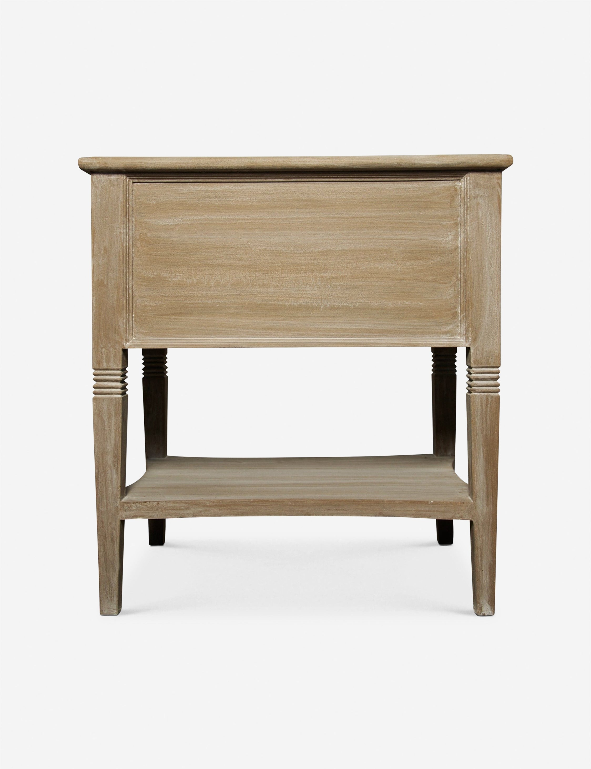 Luna 2 Drawer Nightstand - Weathered