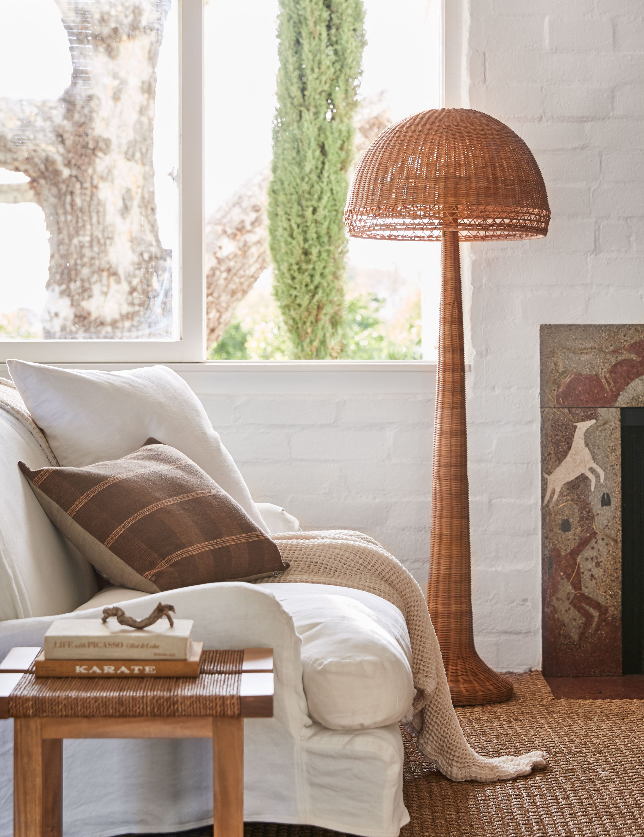 Quinley Floor Lamp - Natural