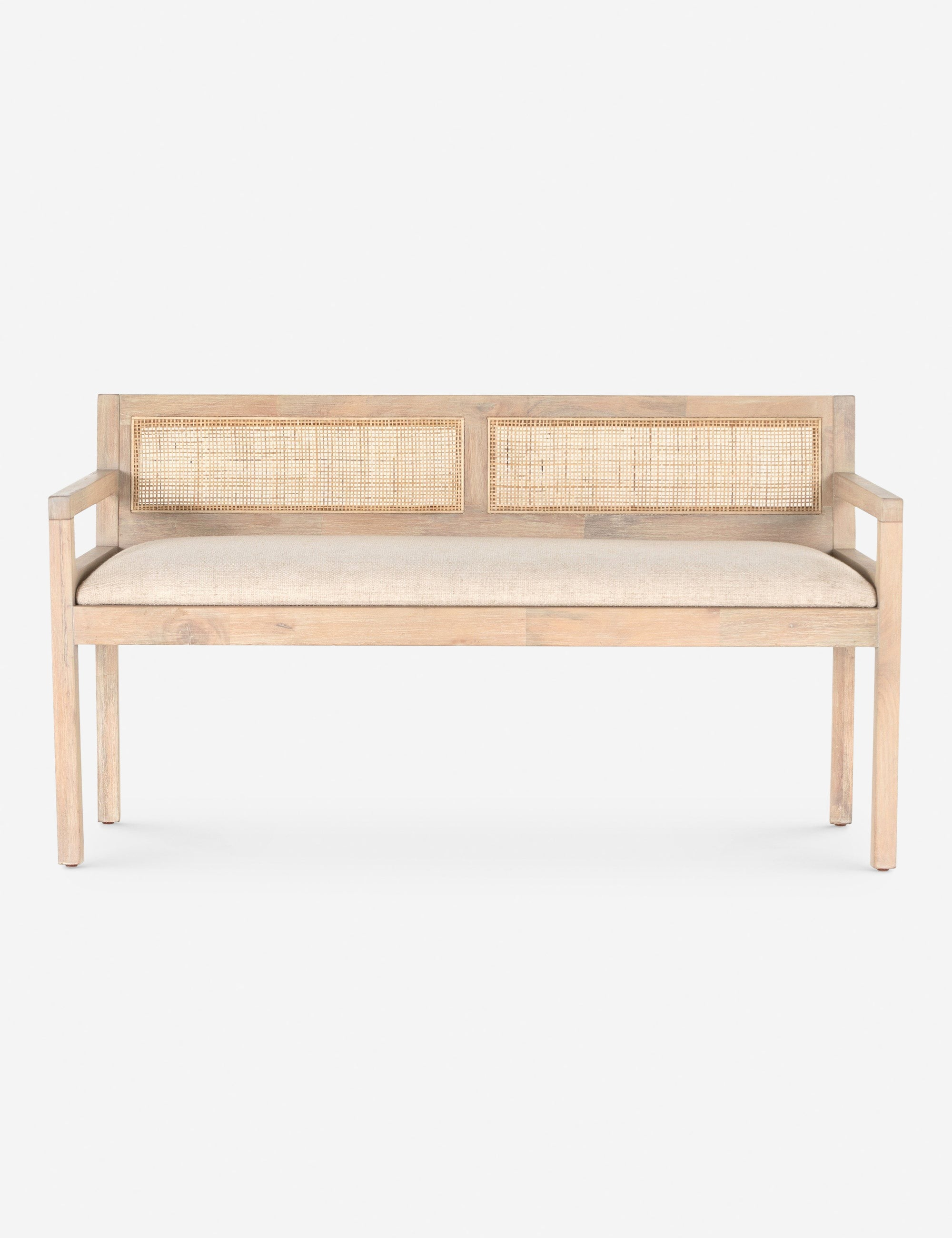 Margot Bench - Whitewash