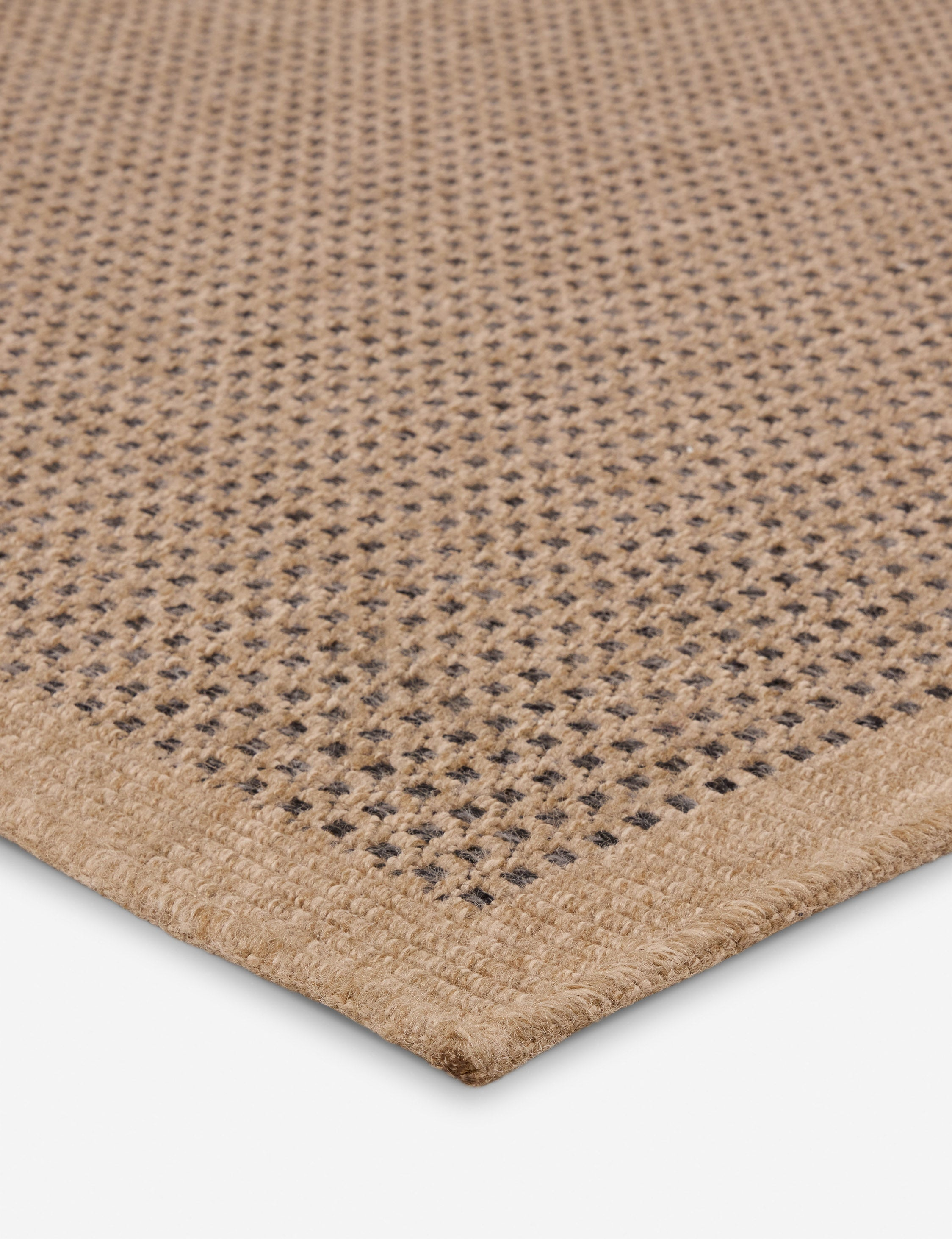 Tolkan Indoor / Outdoor Rug - Brown and Black / 4' x 6'