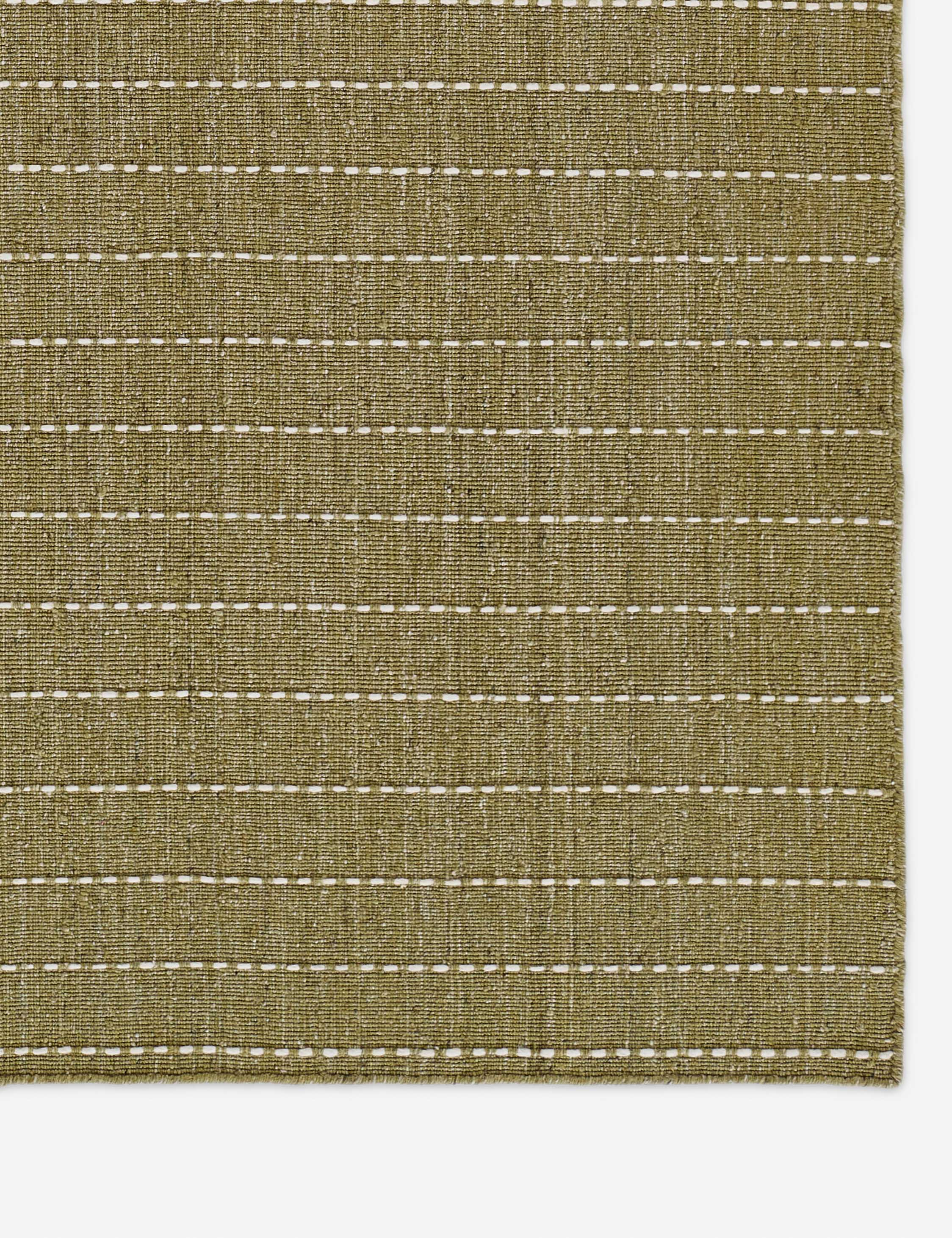 Kofi Wool Rug - Green / 8' x 10'