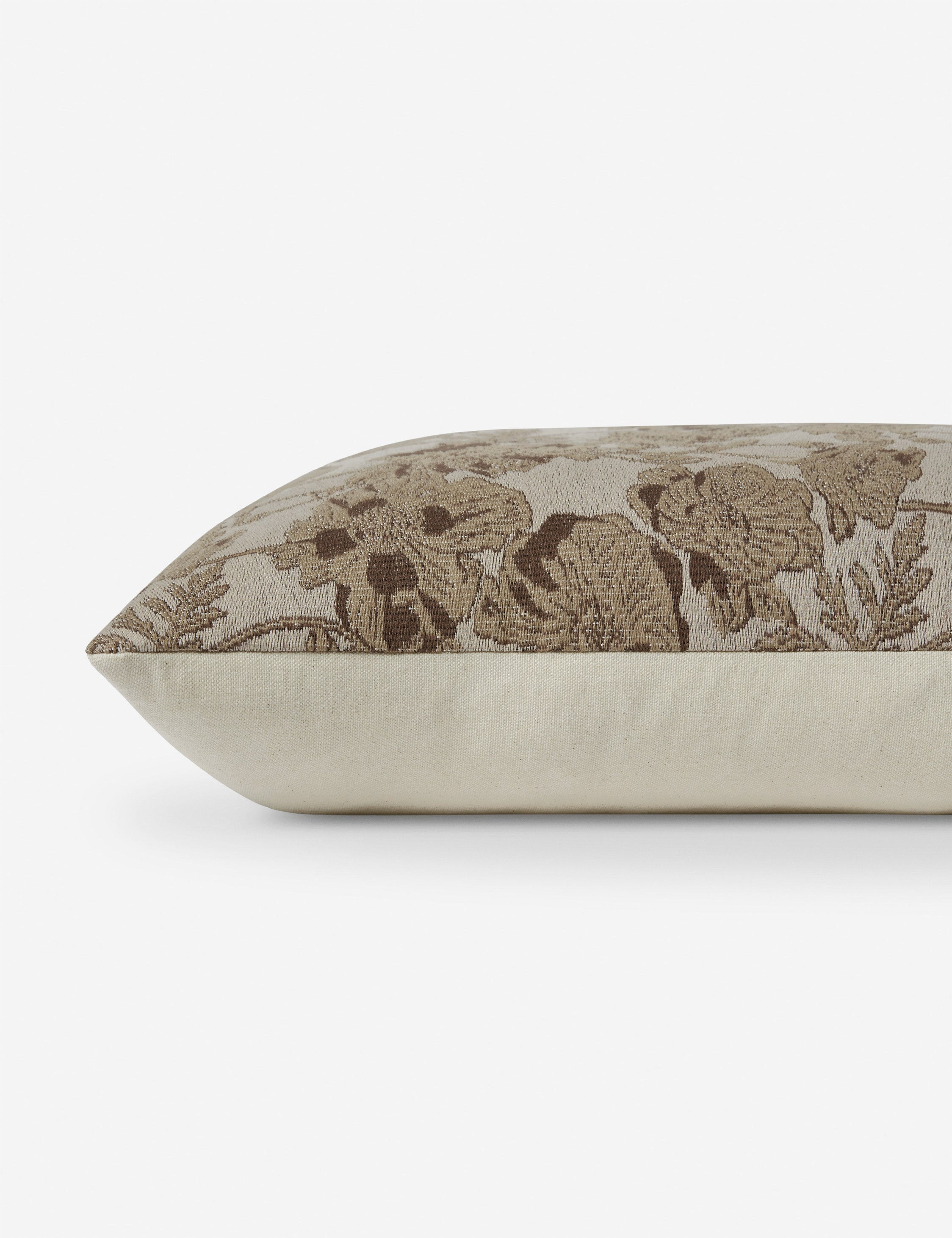 Matilda Pillow x Chris Loves Julia x Loloi - Brown and Natural