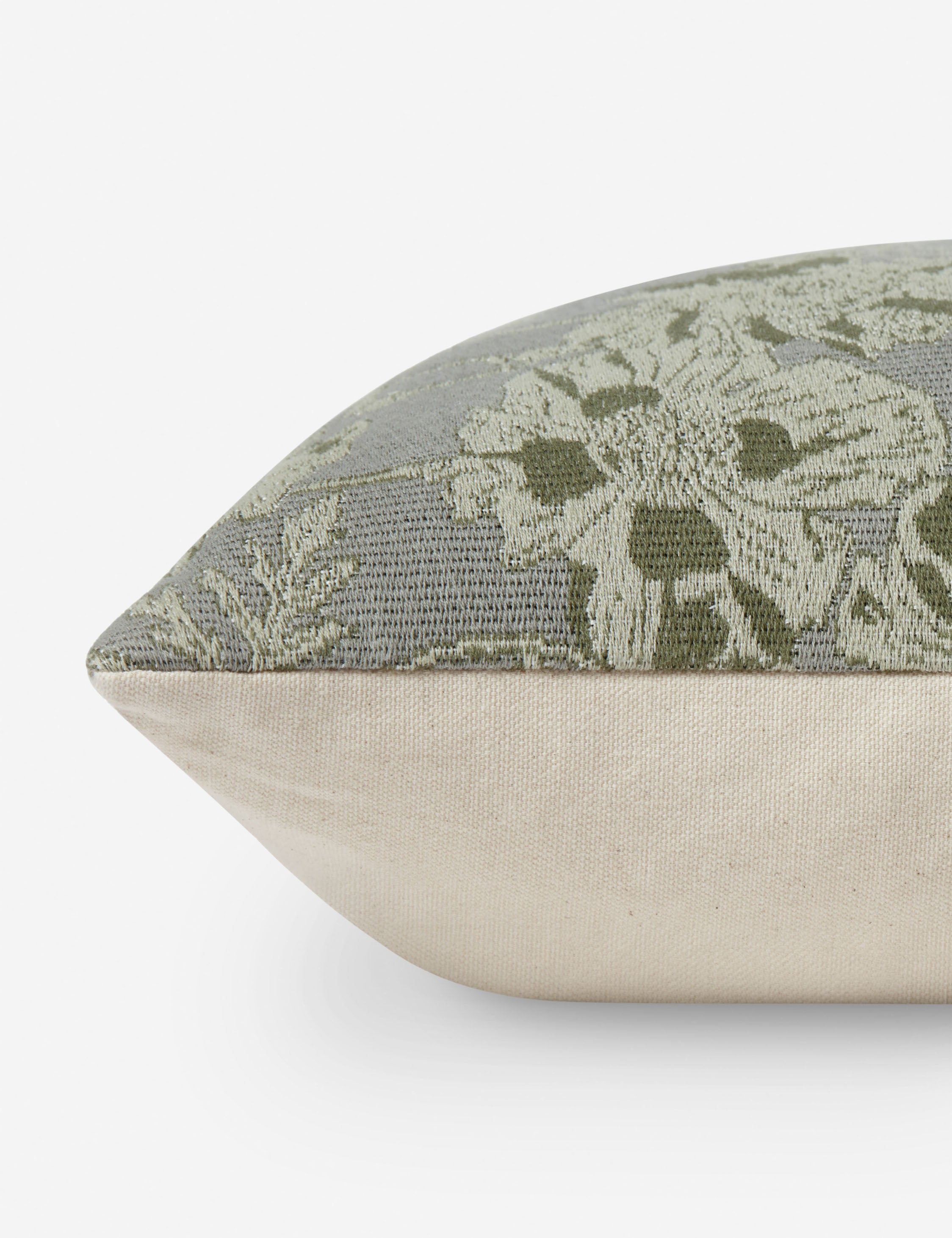 Matilda Pillow by Chris Loves Julia x Loloi - Gray and Blue