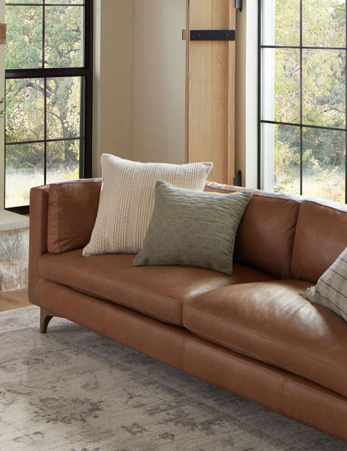 Cameron Pillow by Magnolia Home by Joanna Gaines X Loloi - Down