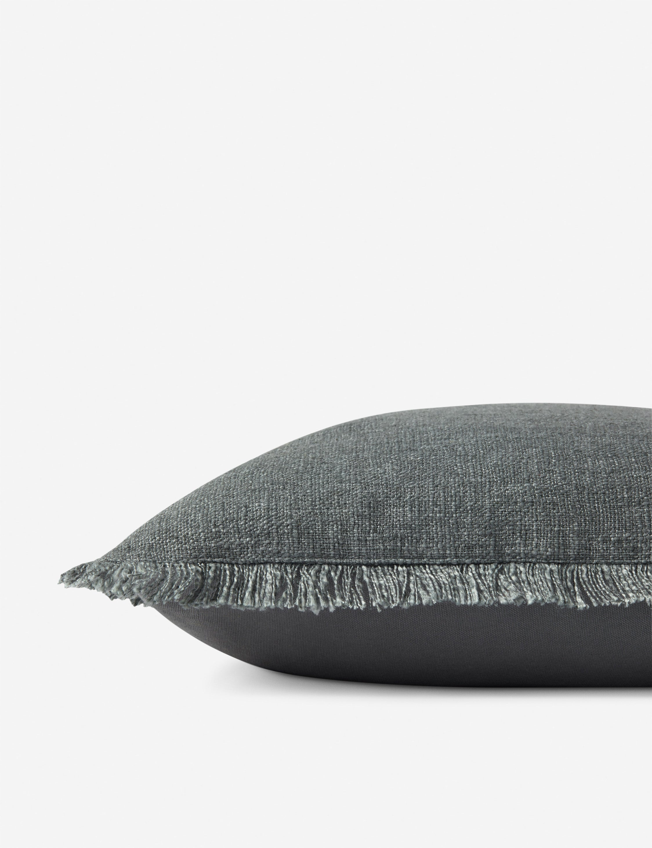 Sable Pillow by Amber Lewis x Loloi - Blue / 22" x 22" / Down