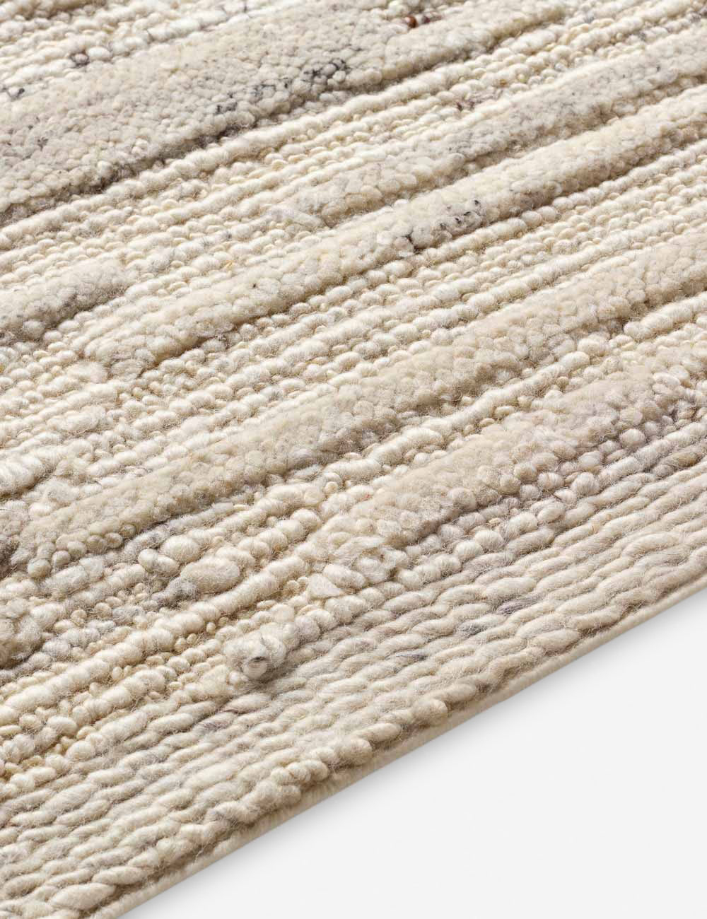 Rizzoli Handwoven Wool Rug - Neutral / 10' x 14'