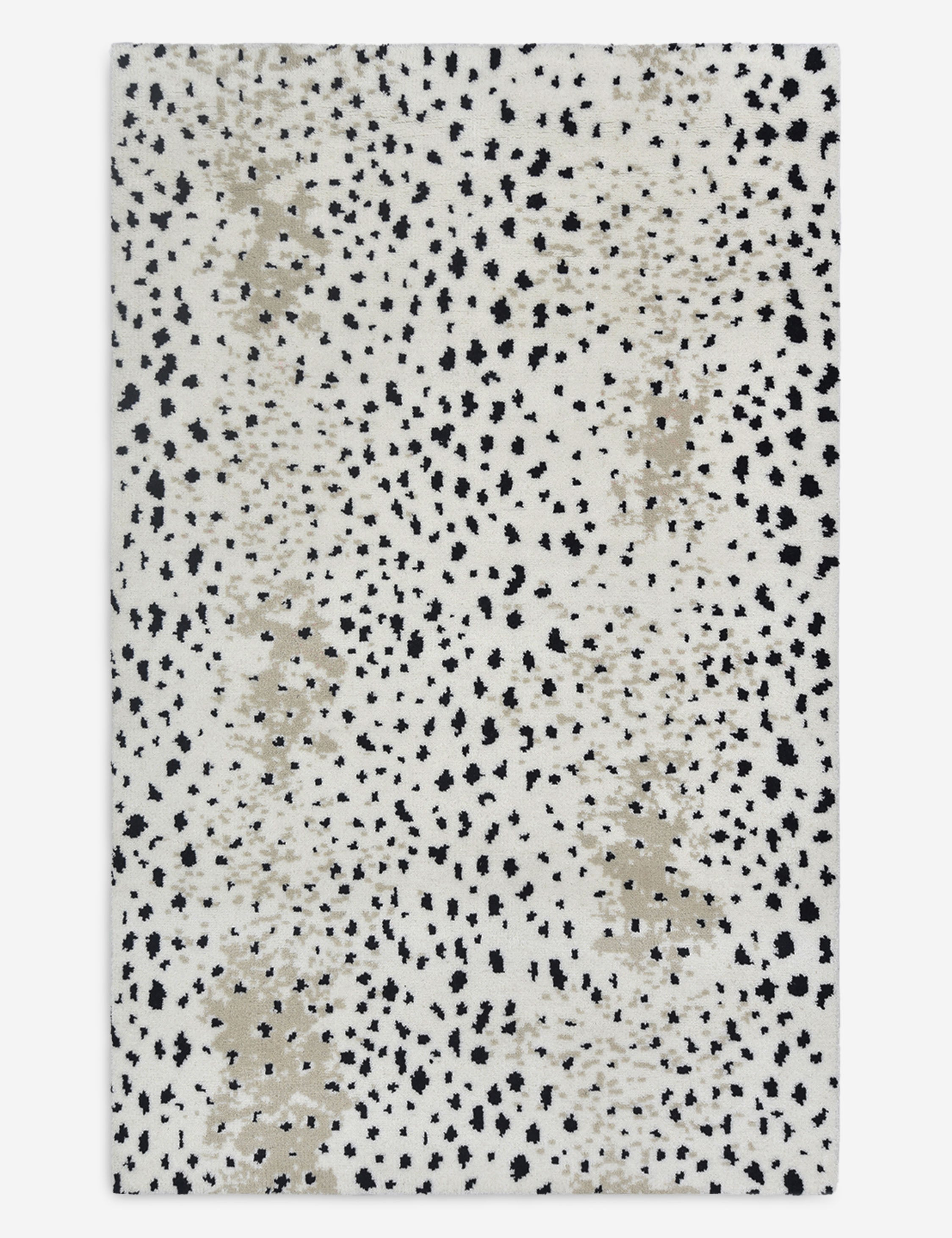 Esmarie Hand-Knotted Wool Rug - Ivory / 5' x 8'