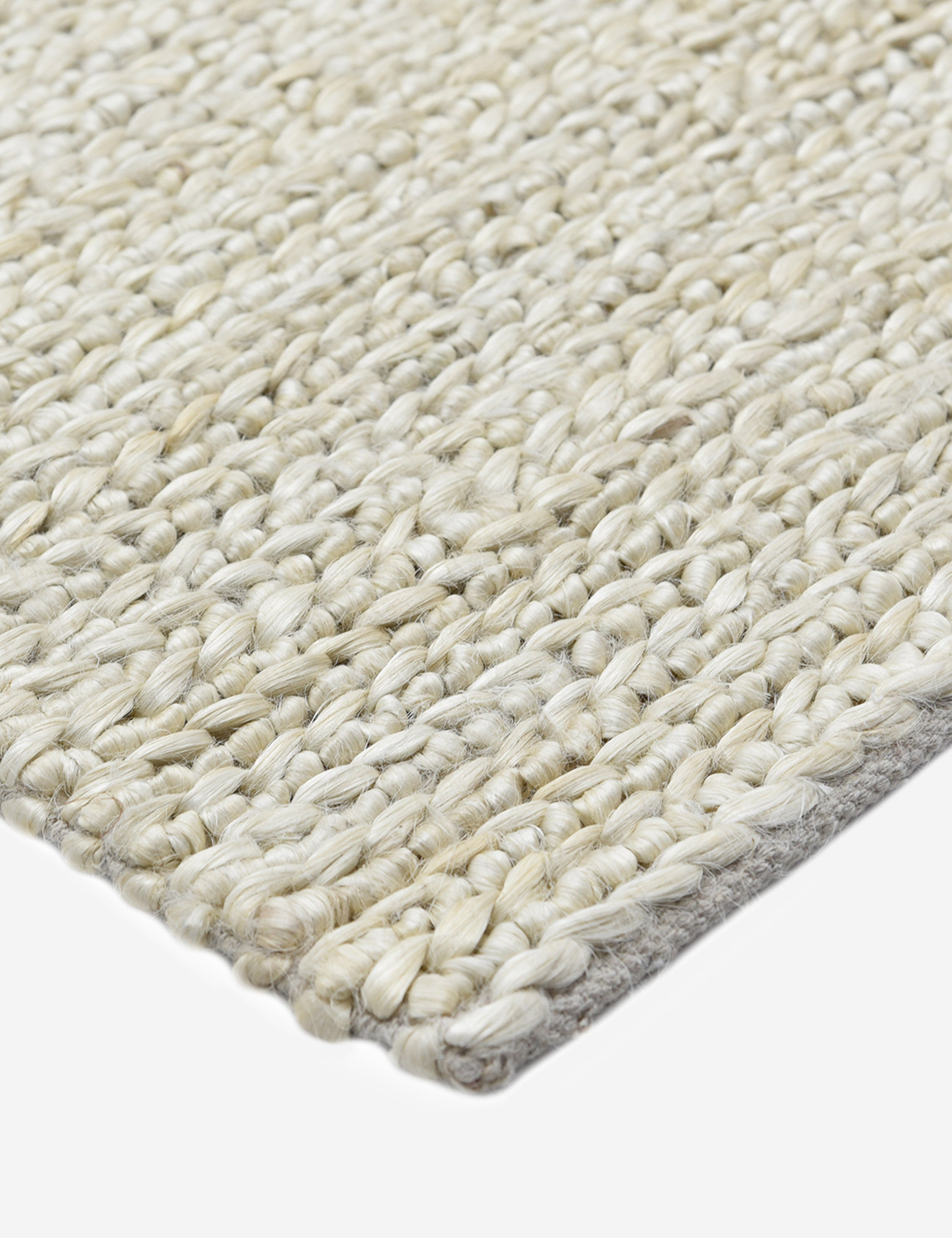 Hedda Hand-Knotted Jute Rug - Beige / 2' x 3'