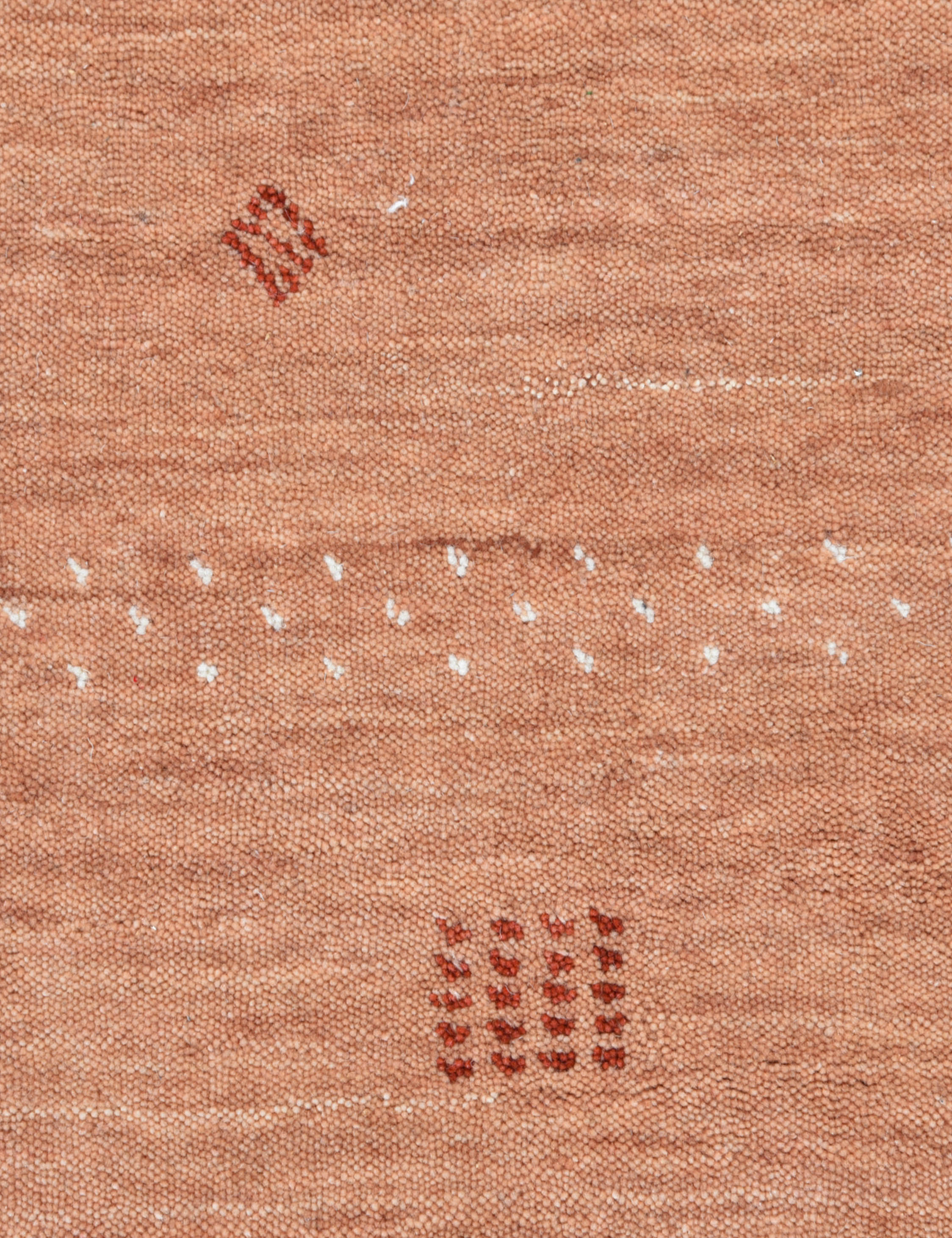 Cyrena Hand-Loomed Wool Rug - Peach / 9' x 12'