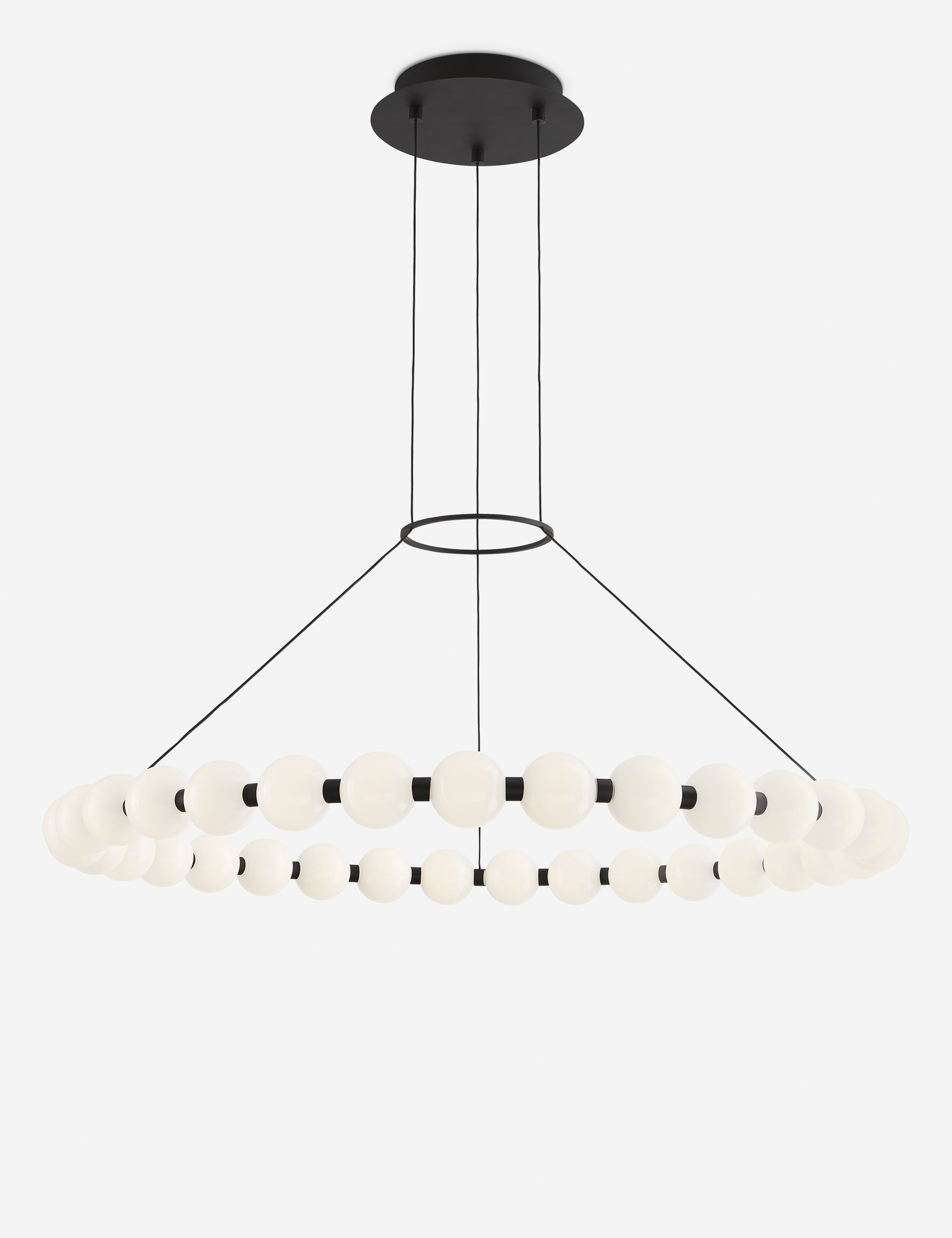 Caterina Chandelier - Black / 36"Dia