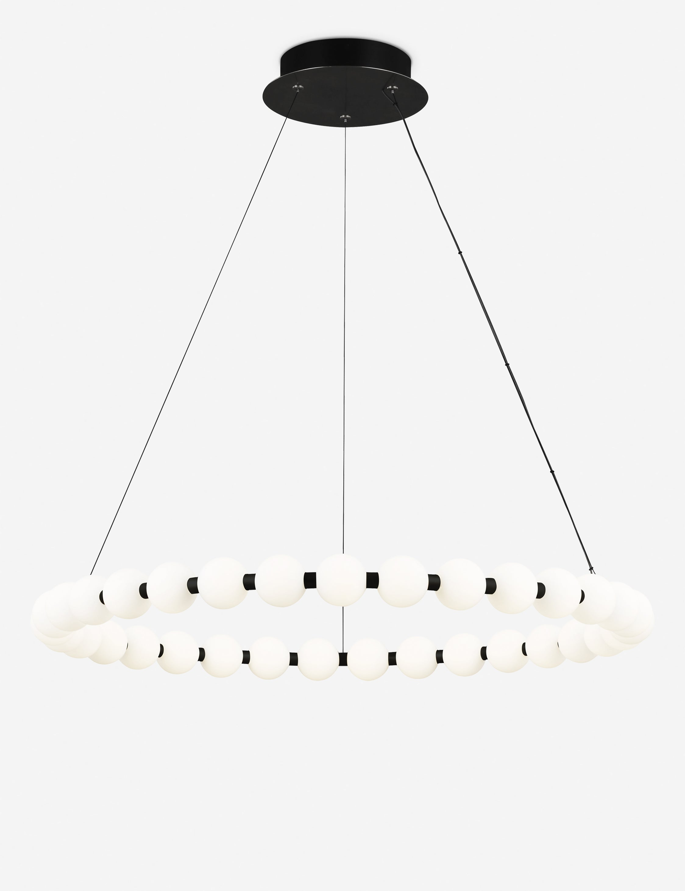 Caterina Chandelier - Black / 36"Dia