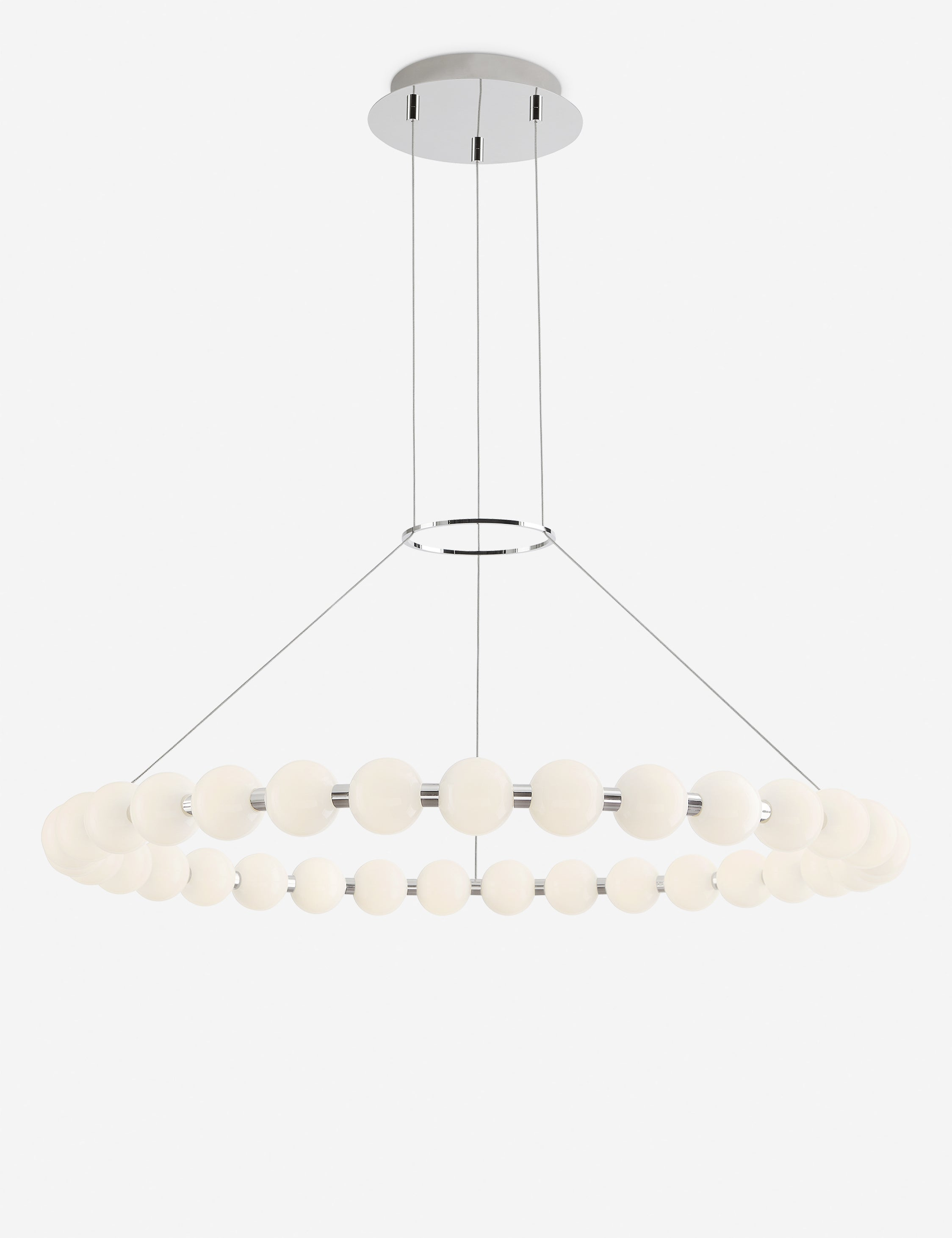 Caterina Chandelier - Nickel / 36"Dia