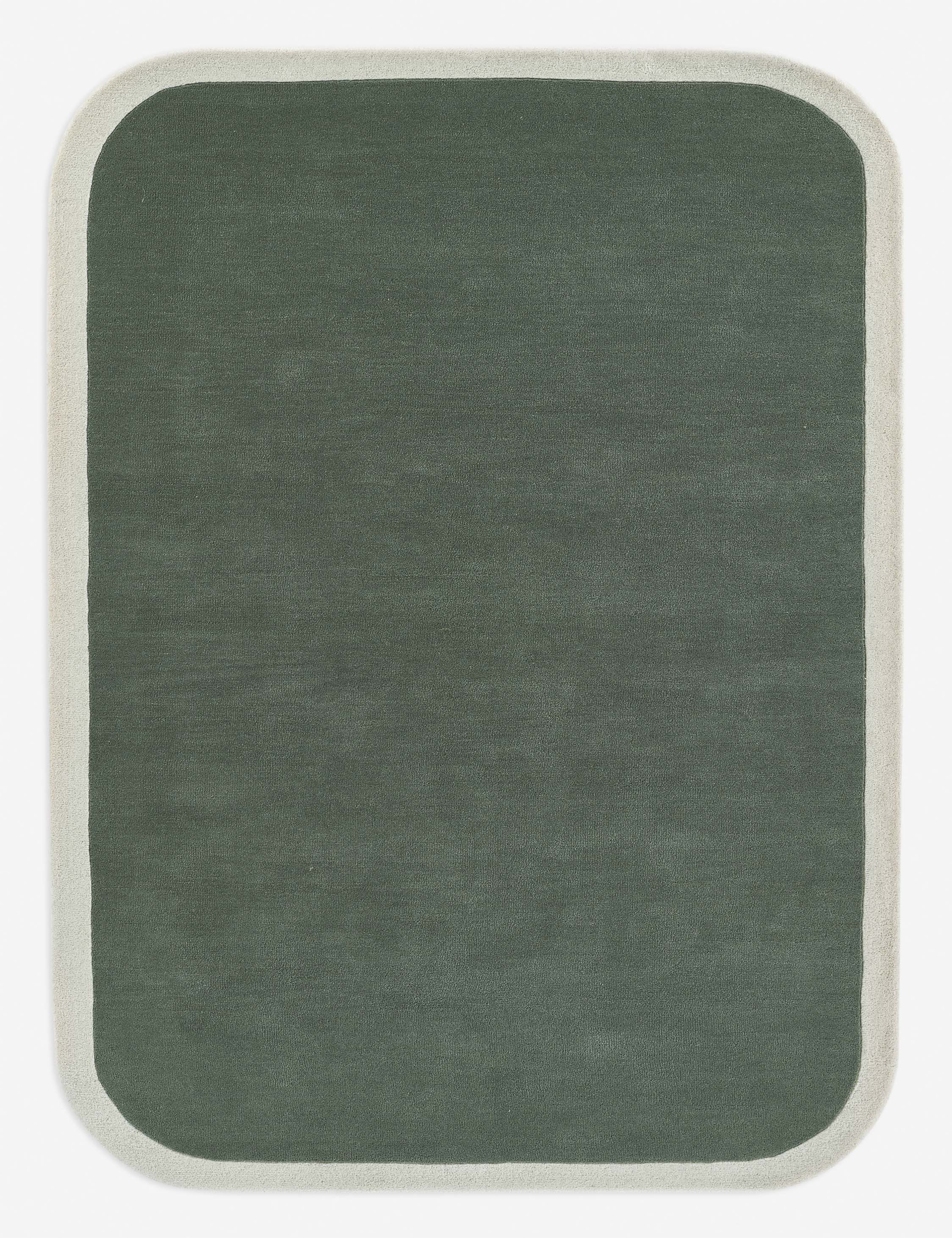 Boswell Hand-Tufted Wool Rug - Green / 3' x 8' Runner