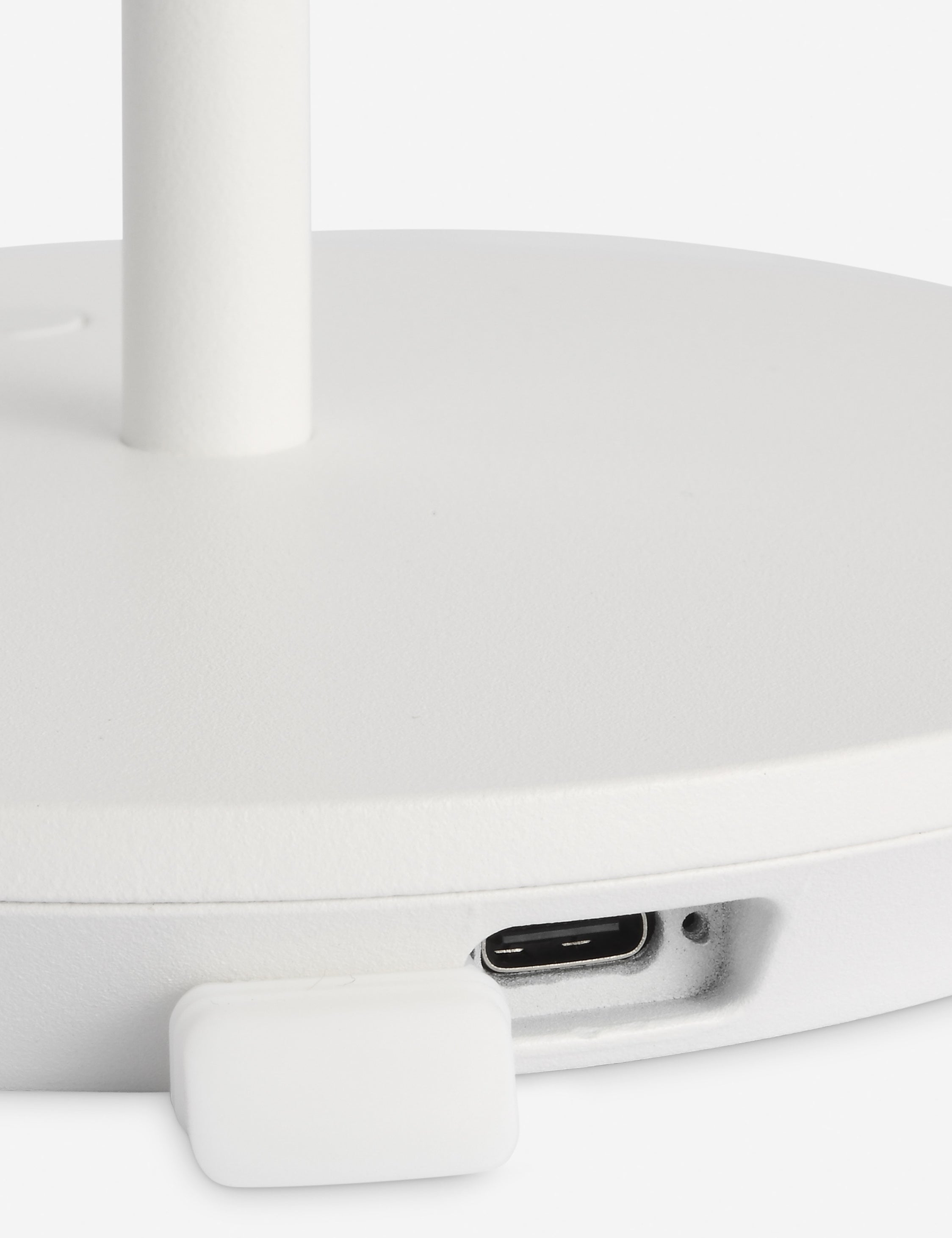 Carla Cordless Table Lamp - White / Small