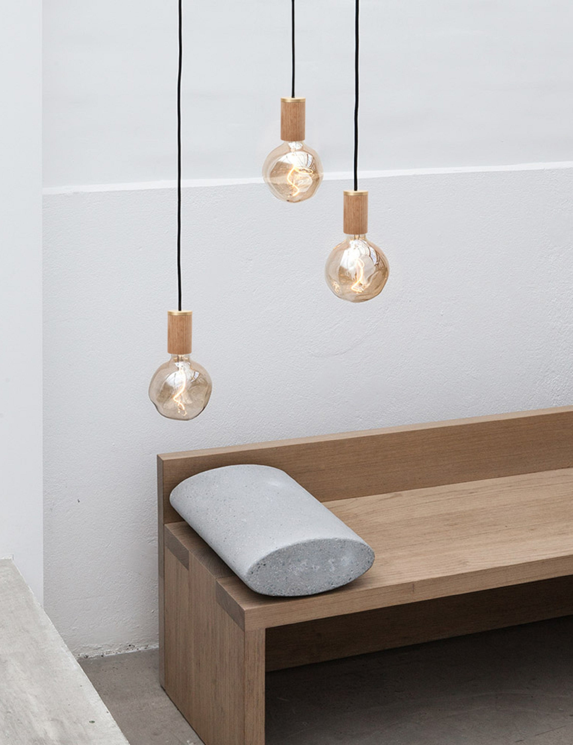 Voronoi I Pendant Light by Tala - Oak / 5"Dia