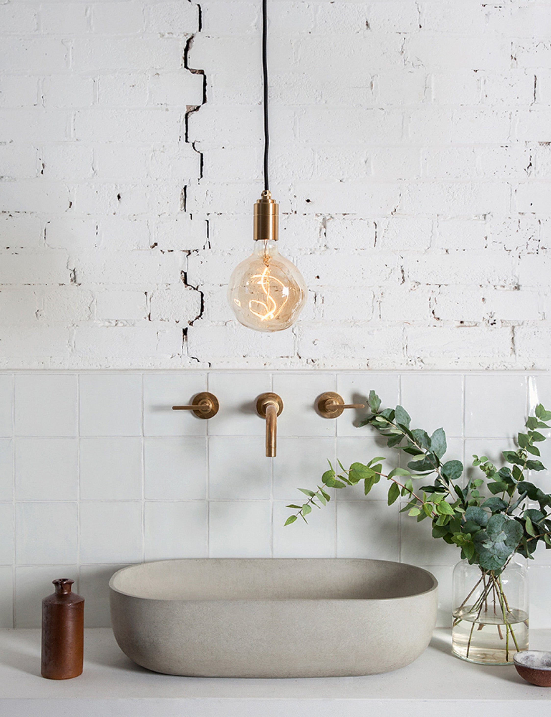 Voronoi I Pendant Light by Tala - Brass / 5"Dia