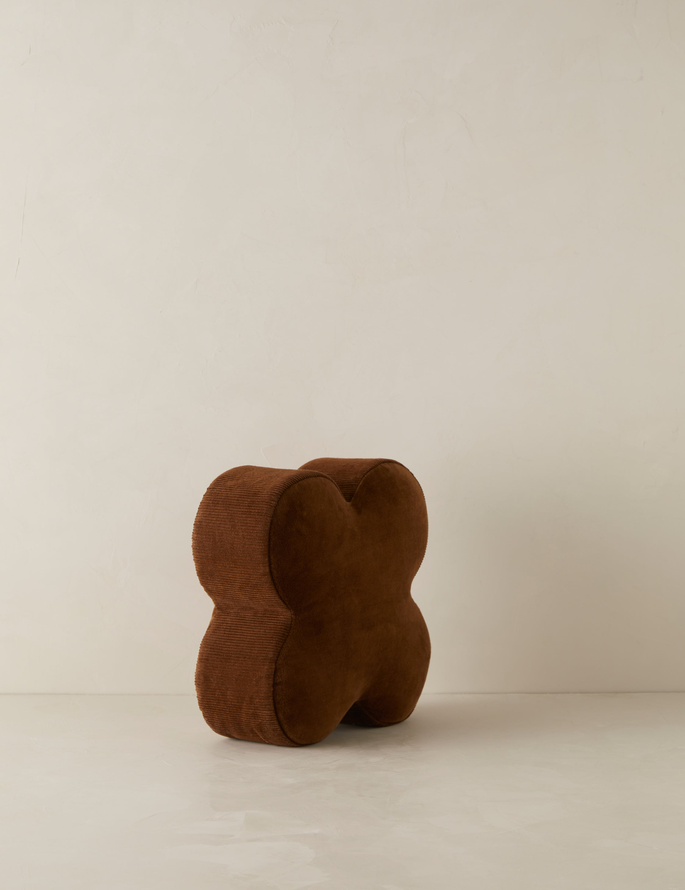 Velvet Clover Pillow by Sarah Sherman Samuel - Cocoa