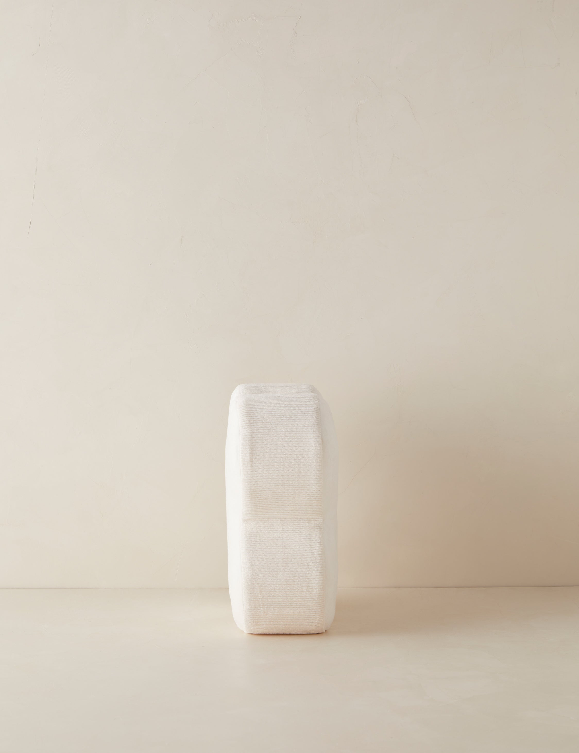 Velvet Clover Pillow by Sarah Sherman Samuel - Ivory