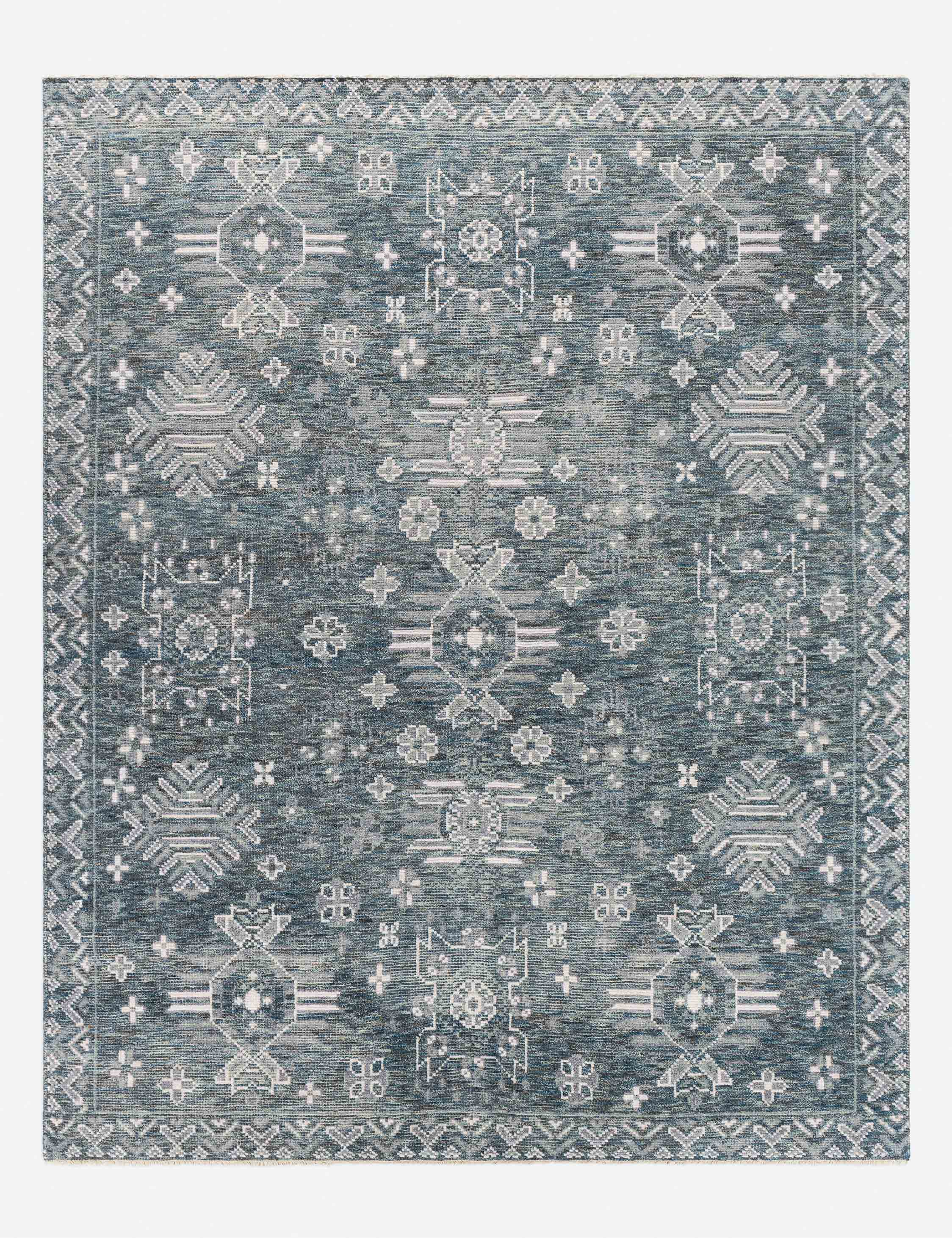 Elspeth Hand-Knotted Wool-Blend Rug - 8' x 10'
