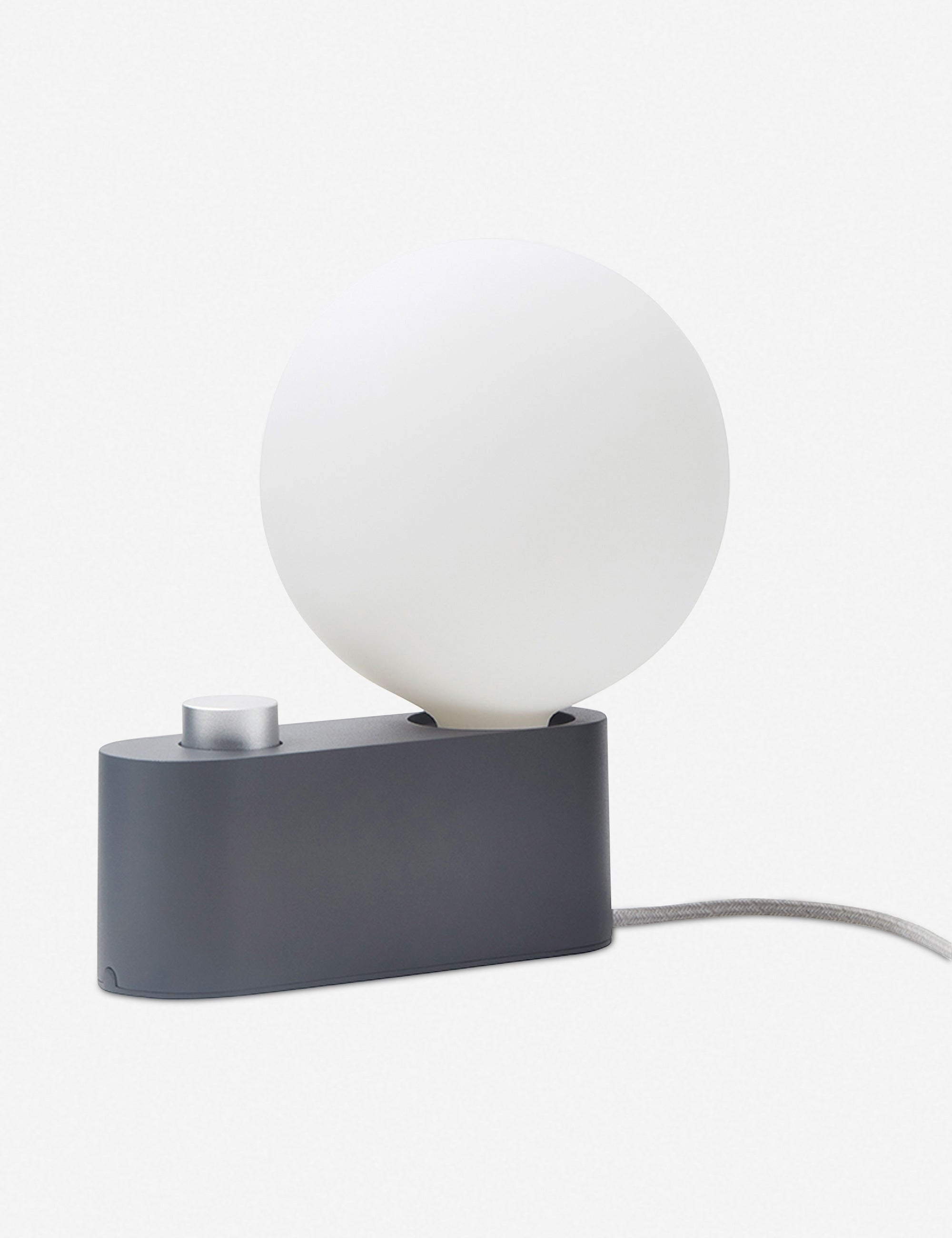Alumina Table Lamp by Tala - Charcoal