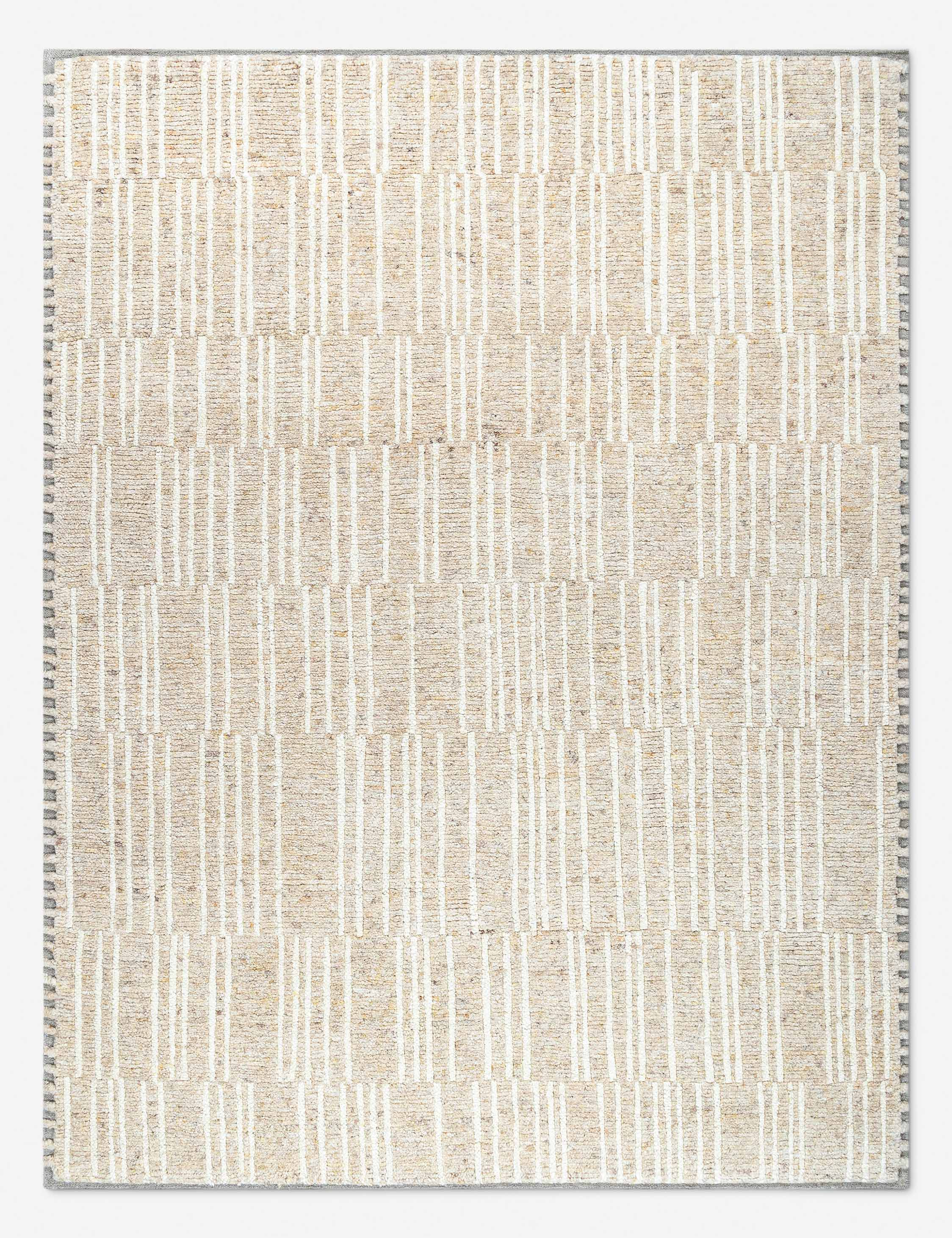 Davey Hand-Knotted Wool Morrocan Style Rug by Becki Owens x Surya - 10' x 14'