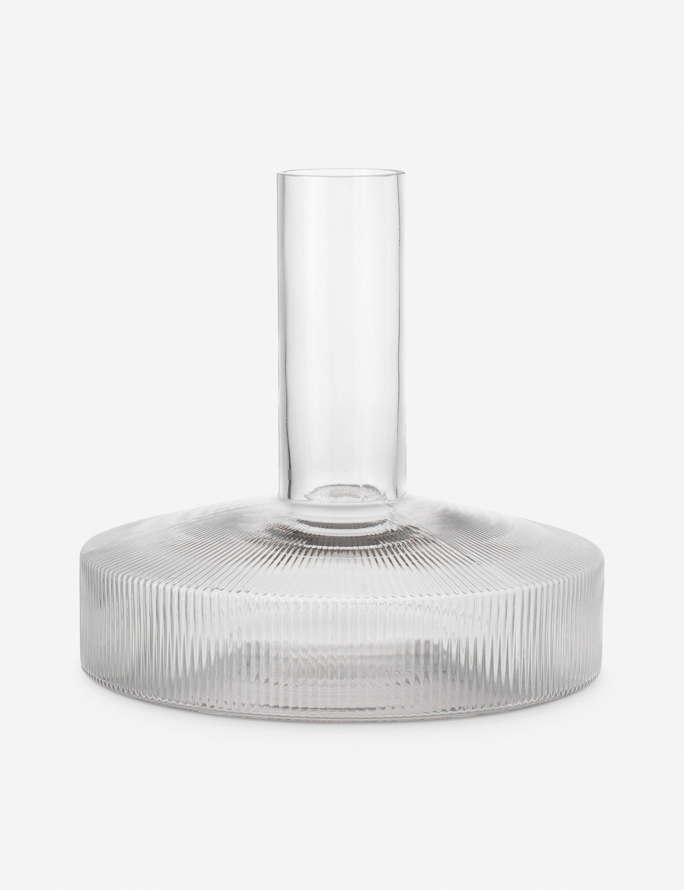Ripple Glassware by Ferm Living - Clear / Wine Carafe