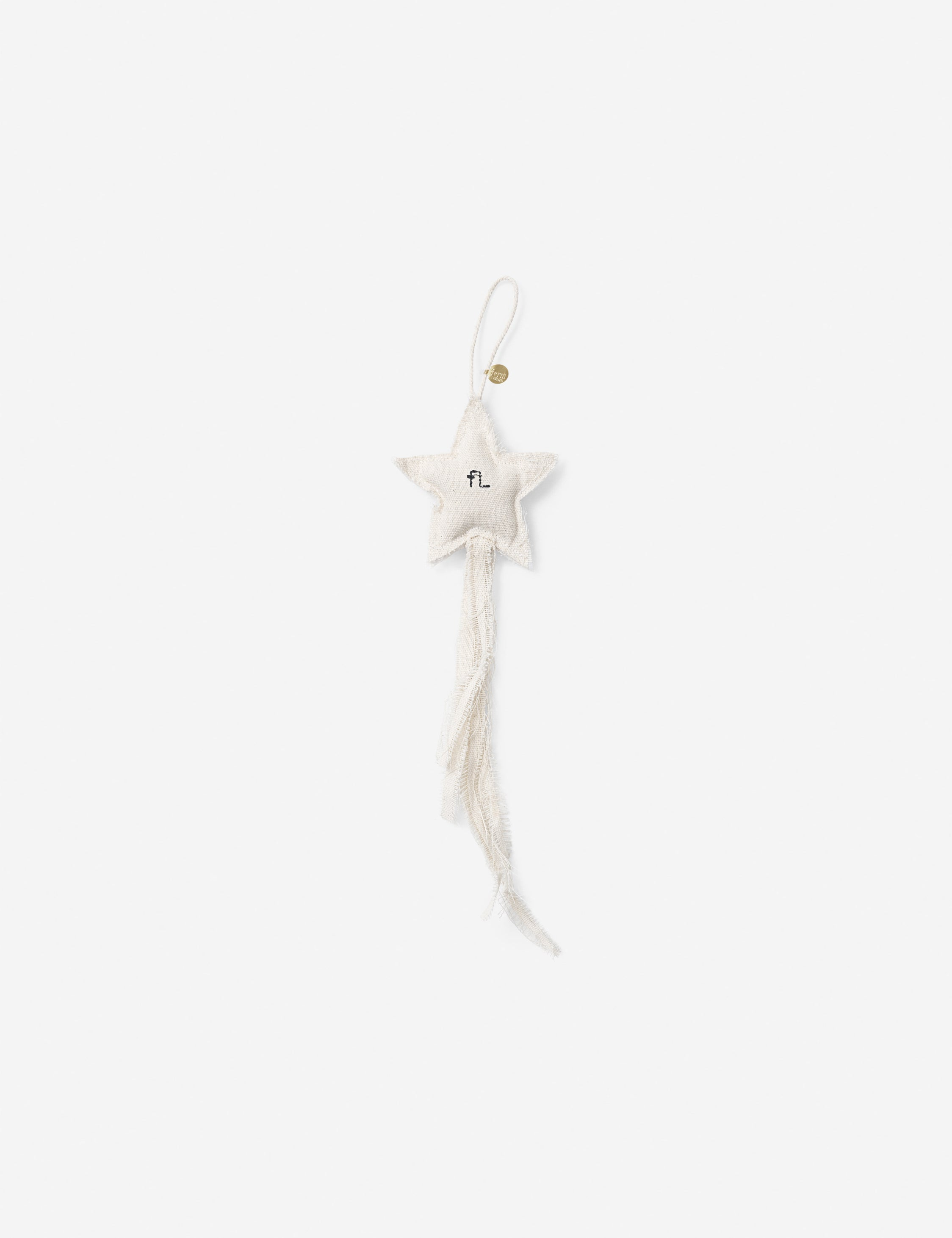 Vela Star Ornaments (Set of 4) by Ferm Living - White