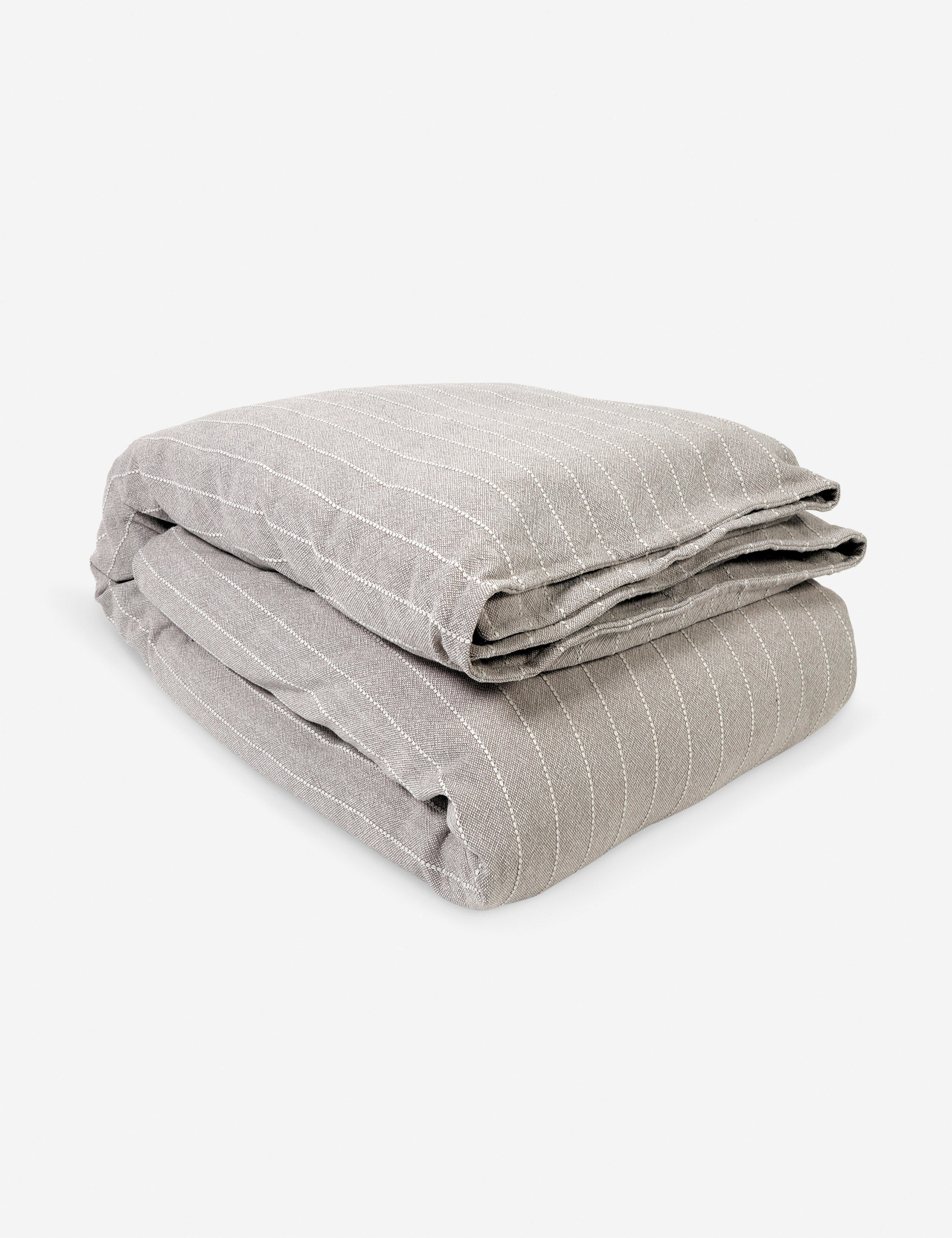 Henley Cotton Duvet by Pom Pom at Home - Oat / Queen