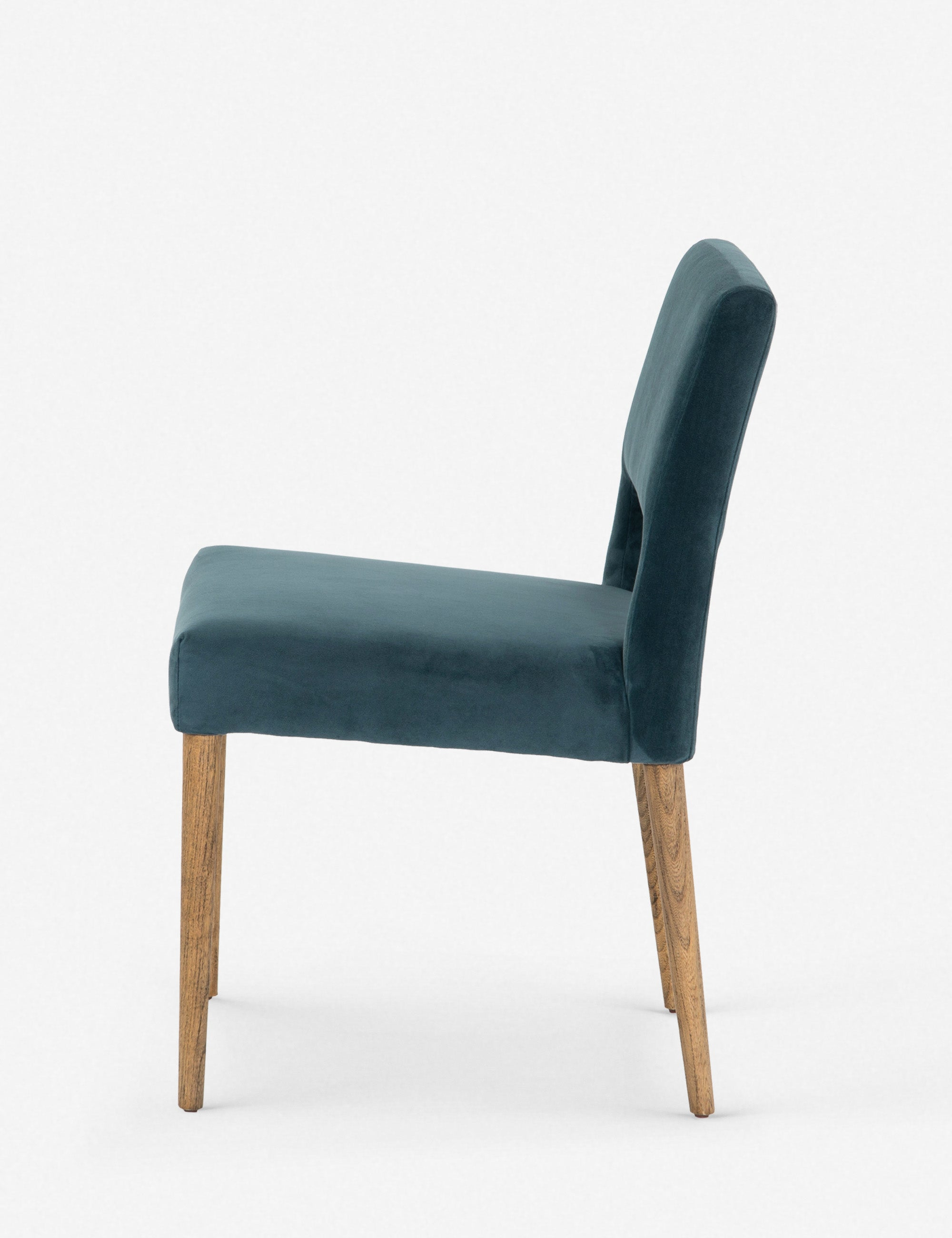 Ninette Dining Chair - Teal Velvet