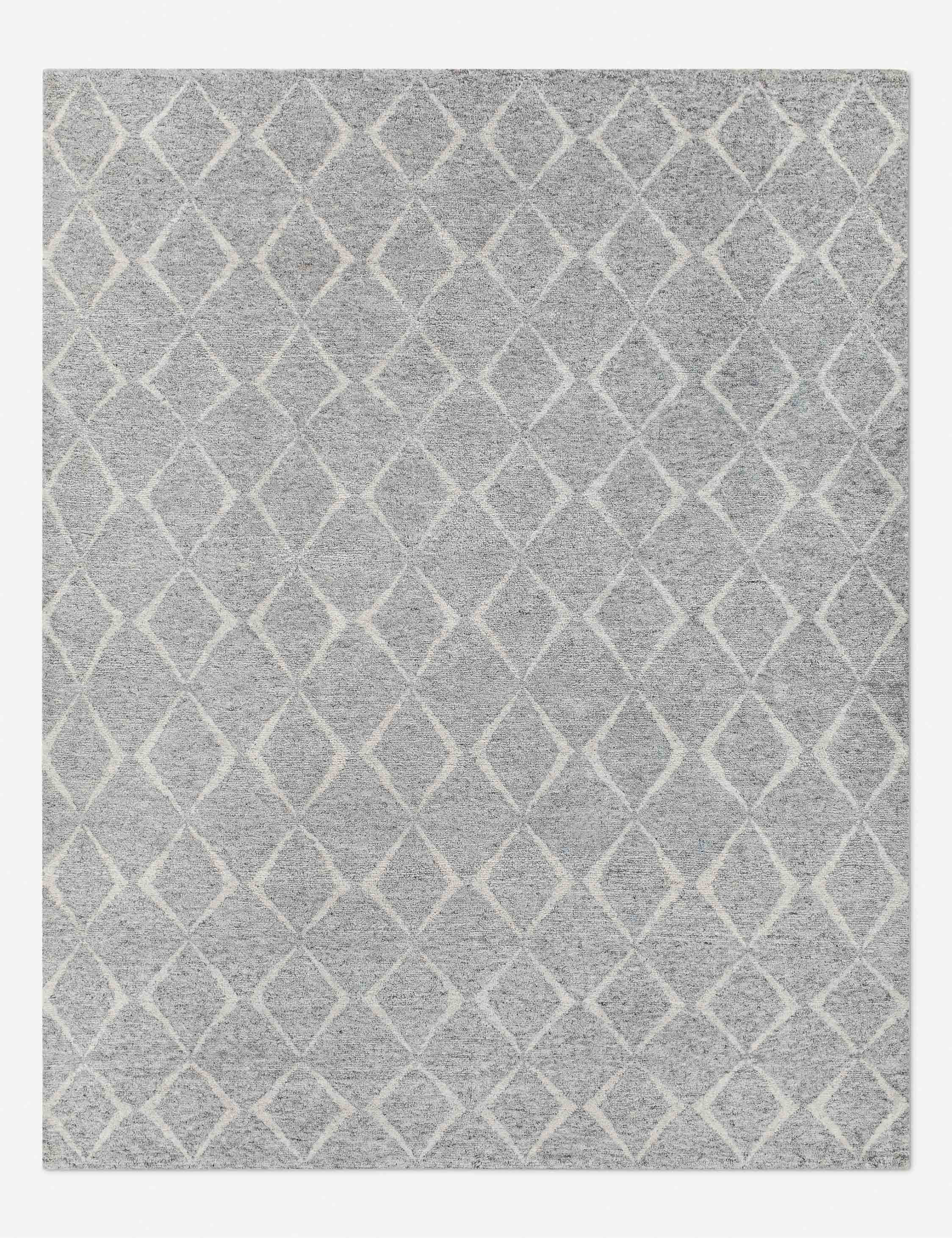 Chu Hand-Knotted Wool-Blend Morrocan Style Rug - 6' x 9'