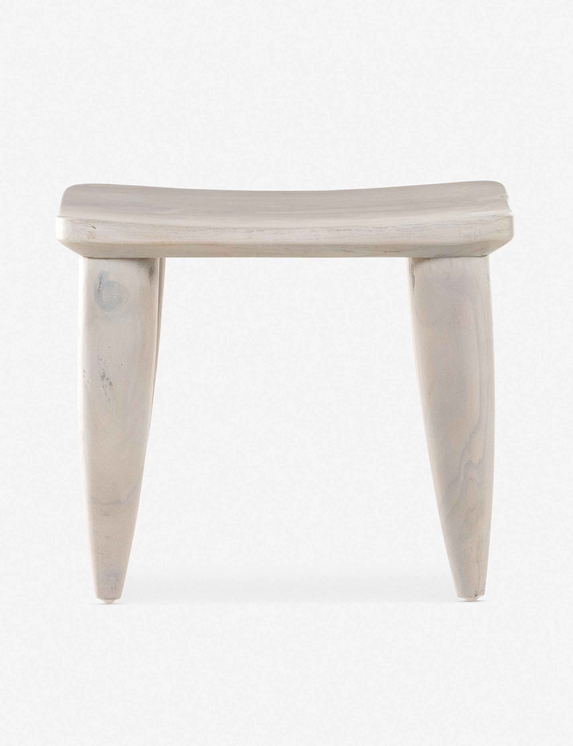 Clarabelle Indoor / Outdoor Stool - Ivory