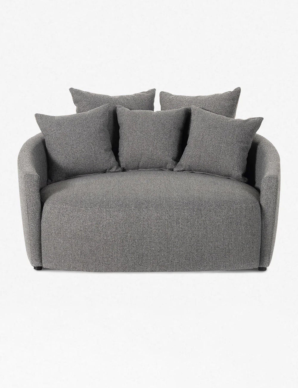 Kaila Media Lounger - Charcoal