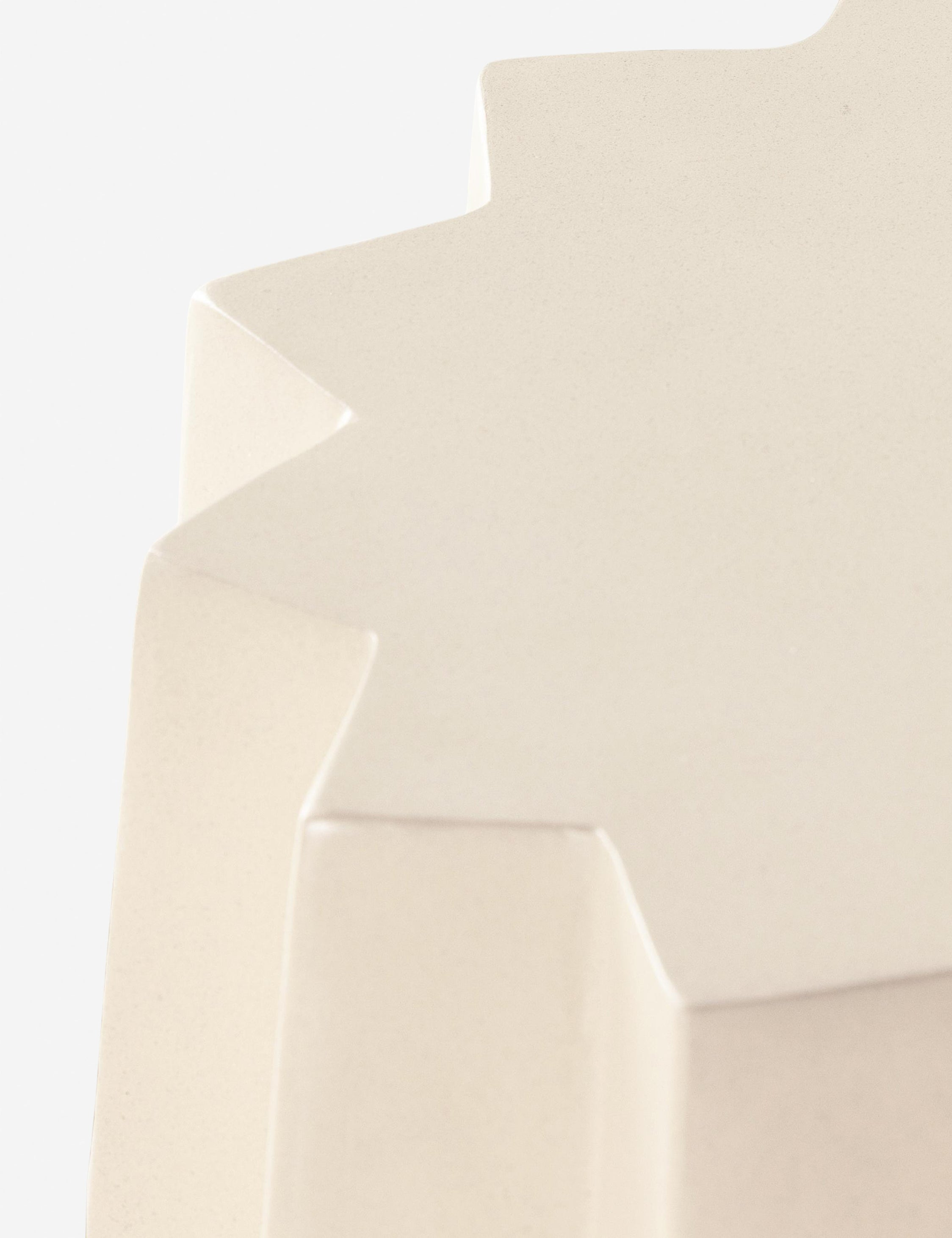 Davila Round Indoor / Outdoor Side Table - Ivory