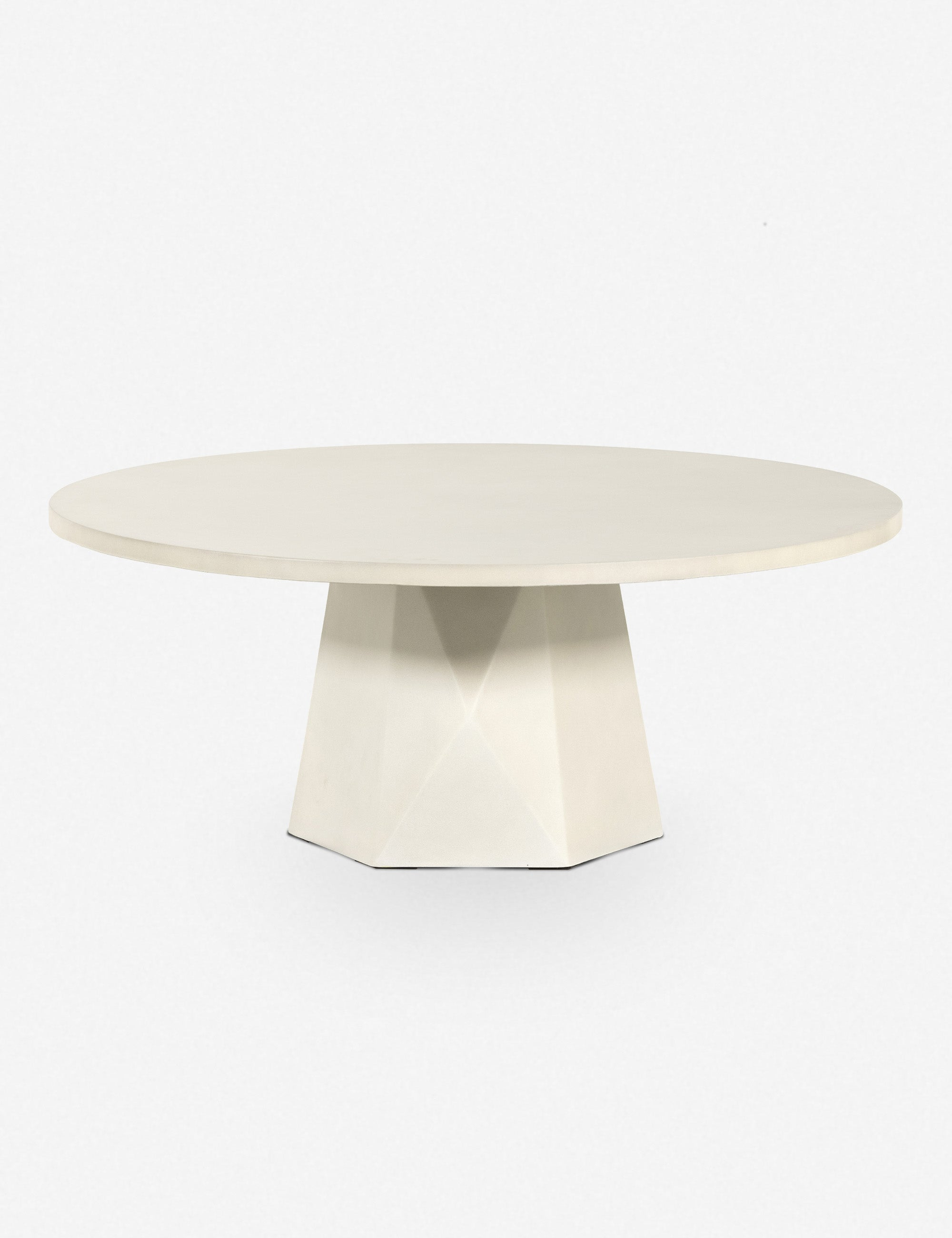 Schuller Indoor / Outdoor Round Coffee Table - White