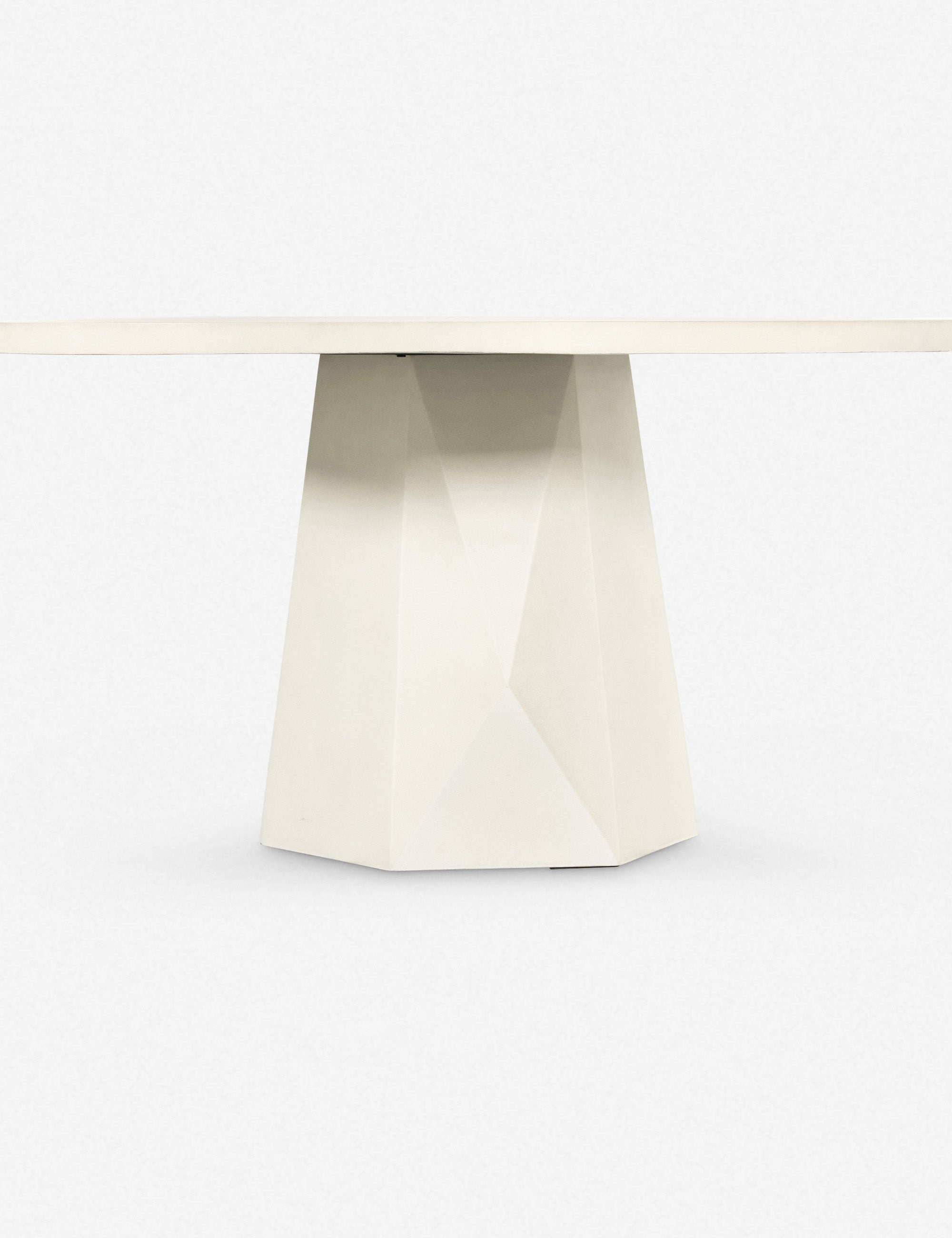 Schuller Indoor / Outdoor Round Dining Table - White