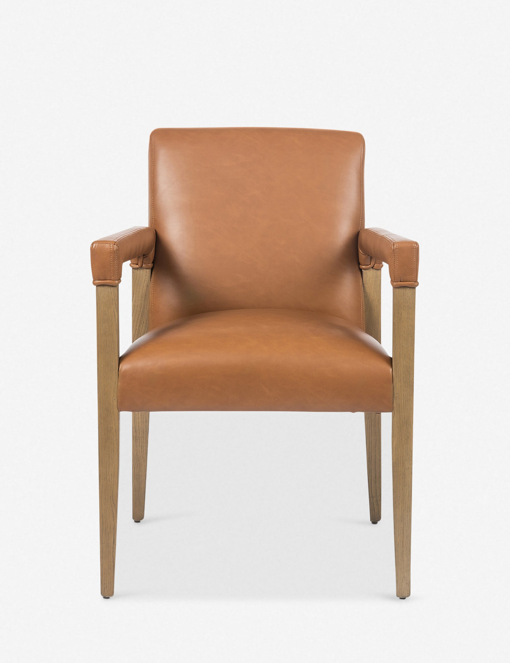 Marla Dining Chair - Tan Leather