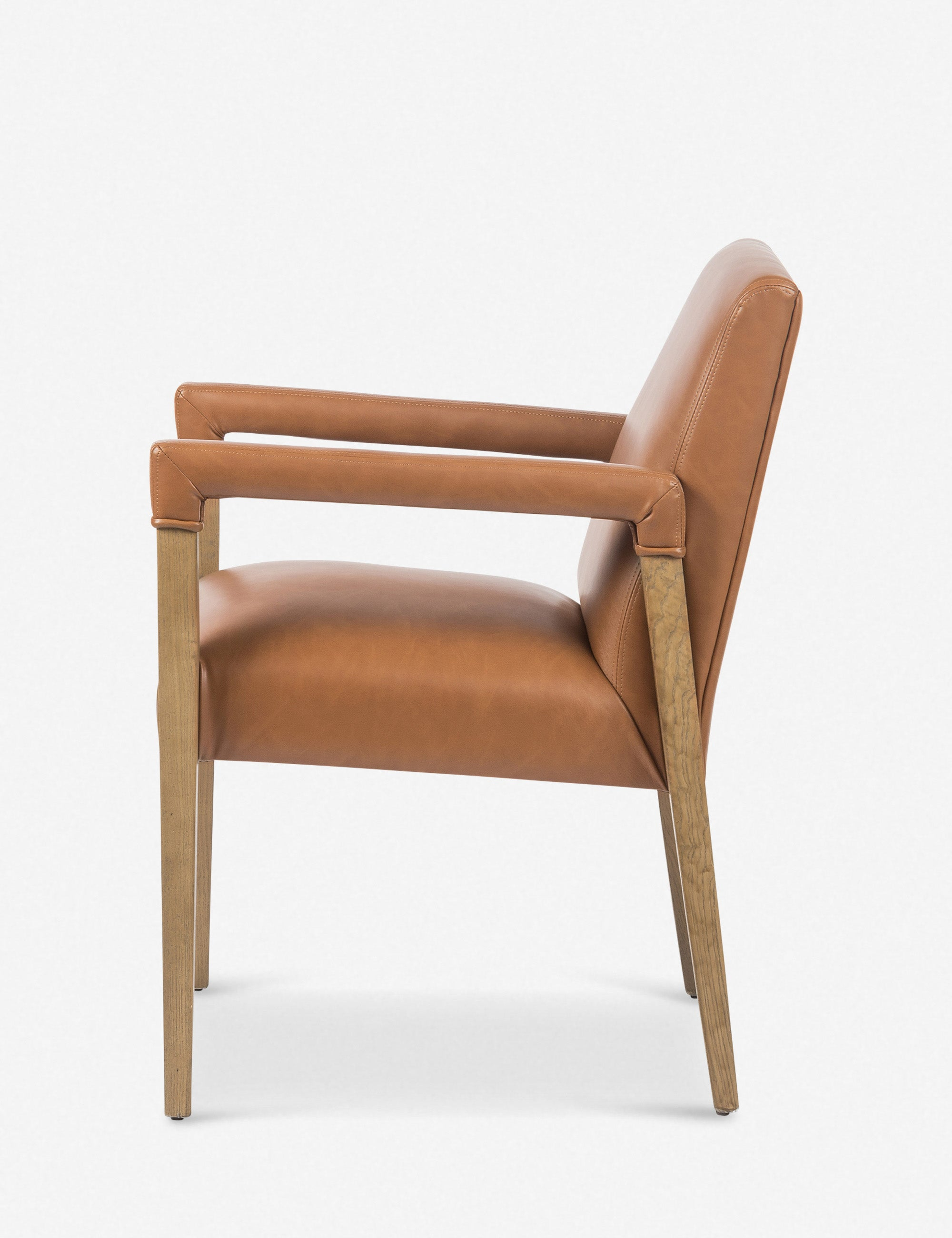 Marla Dining Chair - Tan Leather