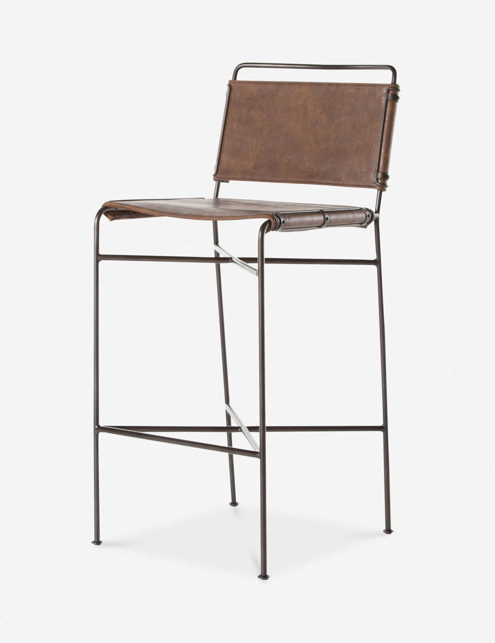 Trysta Bar And Counter Stool - Brown / Bar