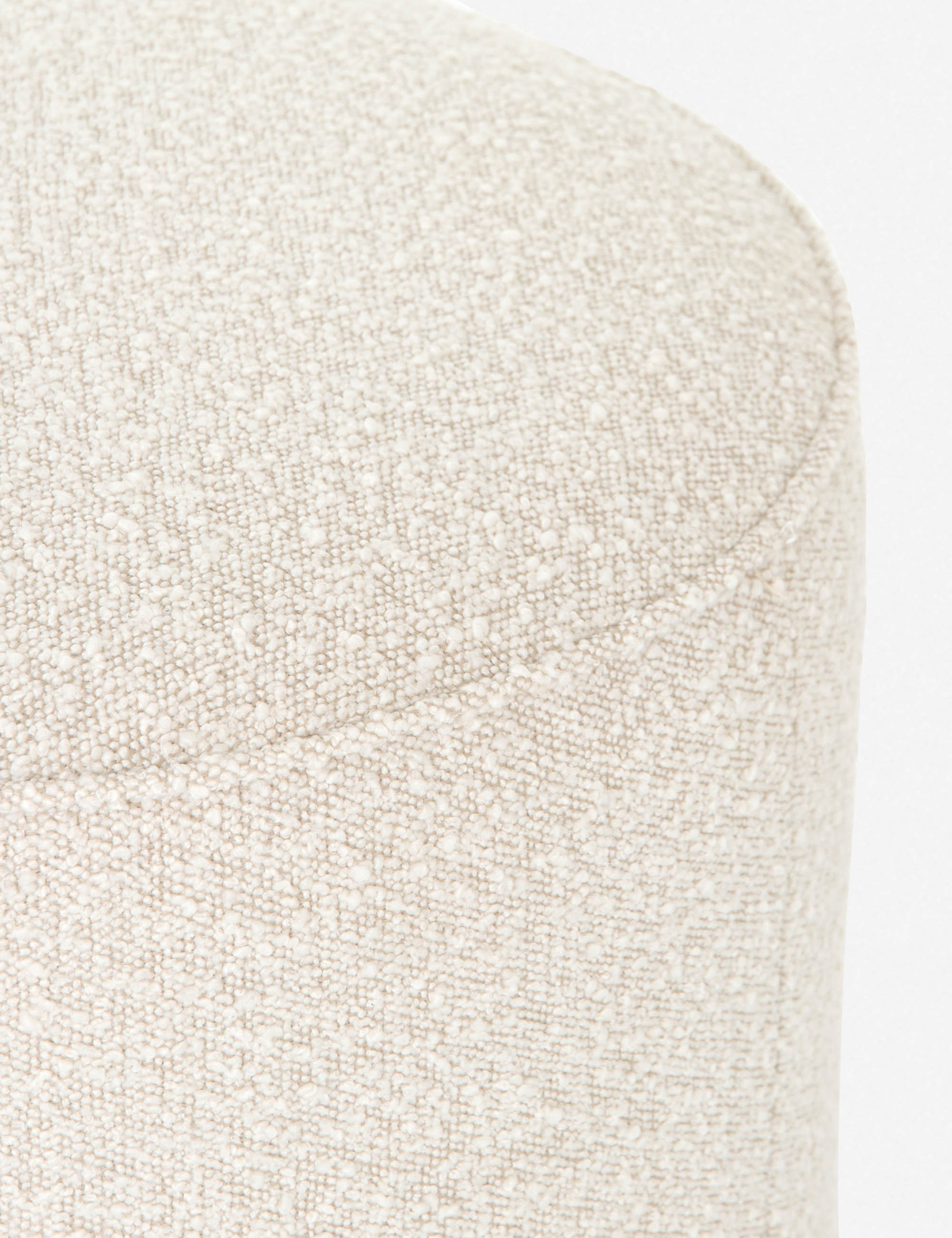 Aldora Stool - Natural Boucle