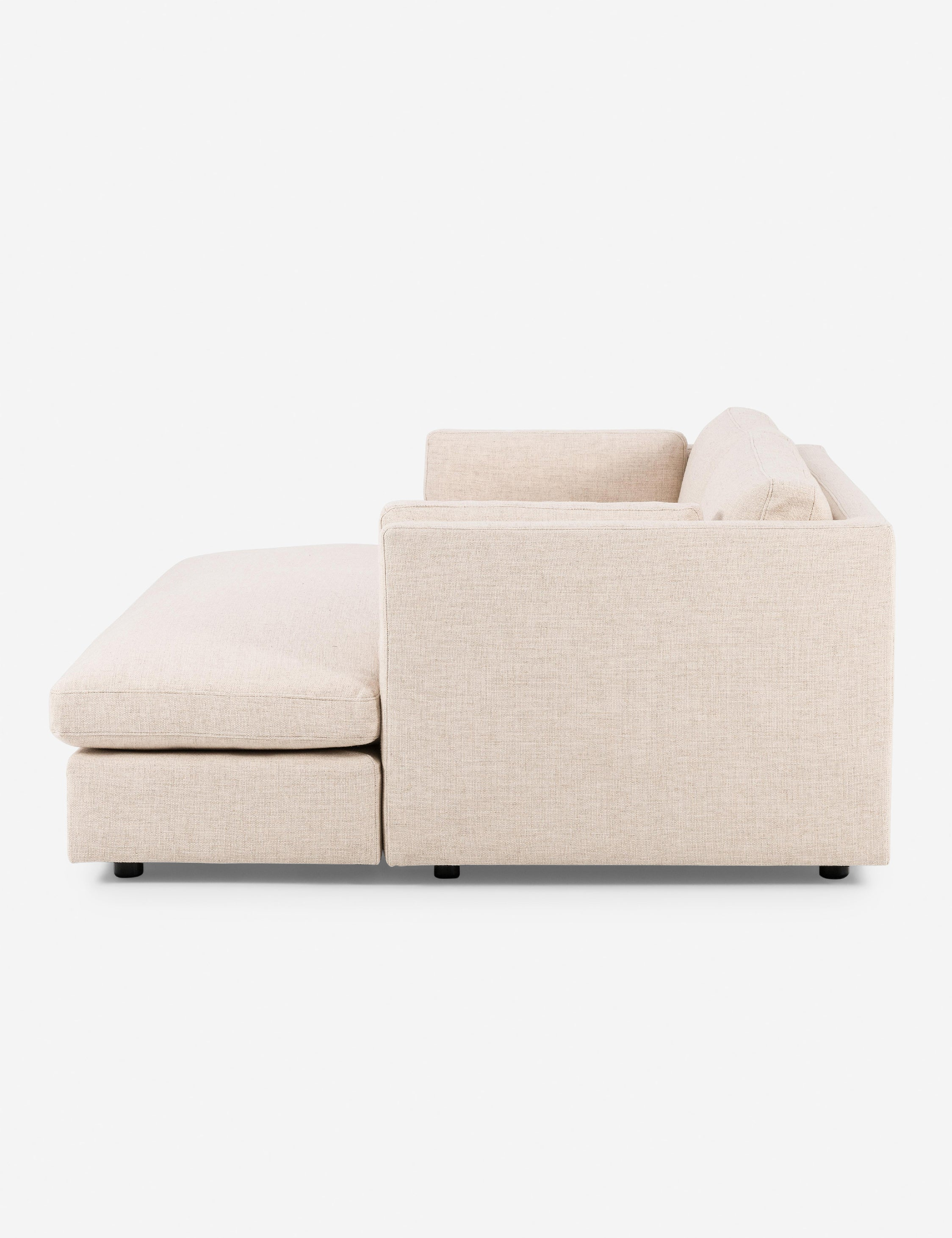 Burton Media Lounger - Cream